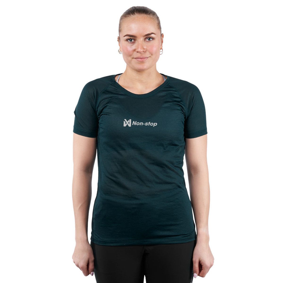 Laufshirt Damen T-Shirt CaniX Tech Tee teal