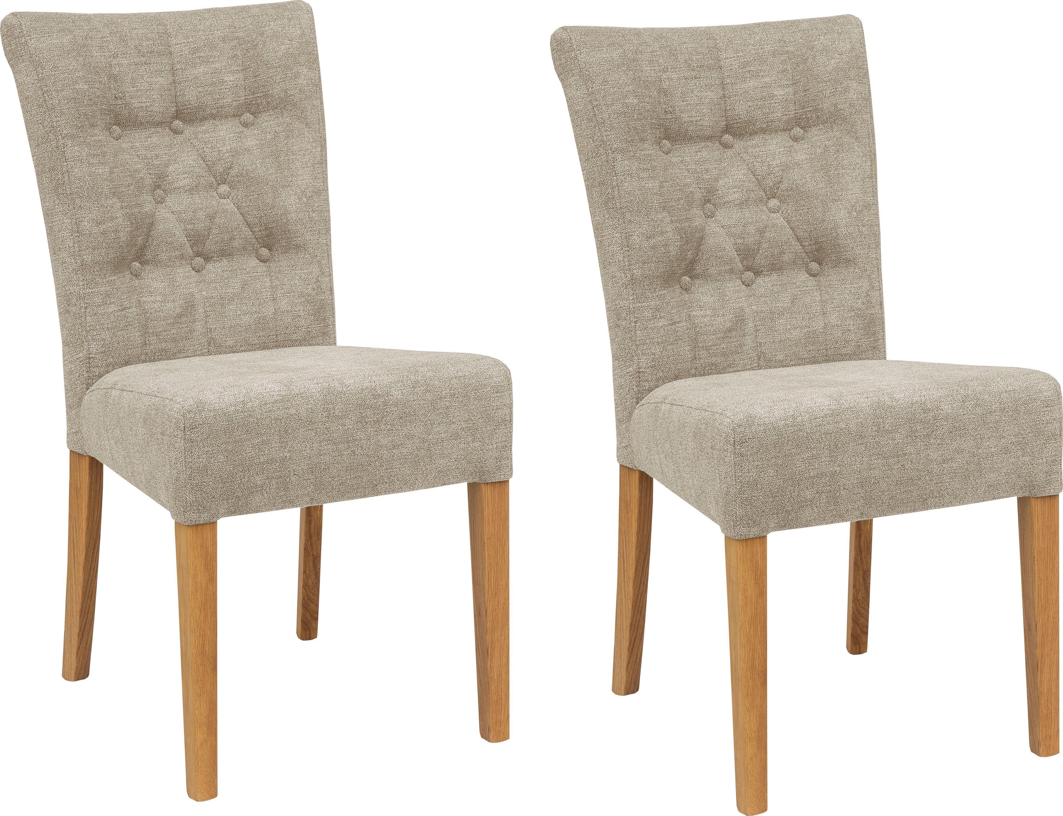 Home affaire Polsterstuhl Queen (Set, 2 günstig online kaufen