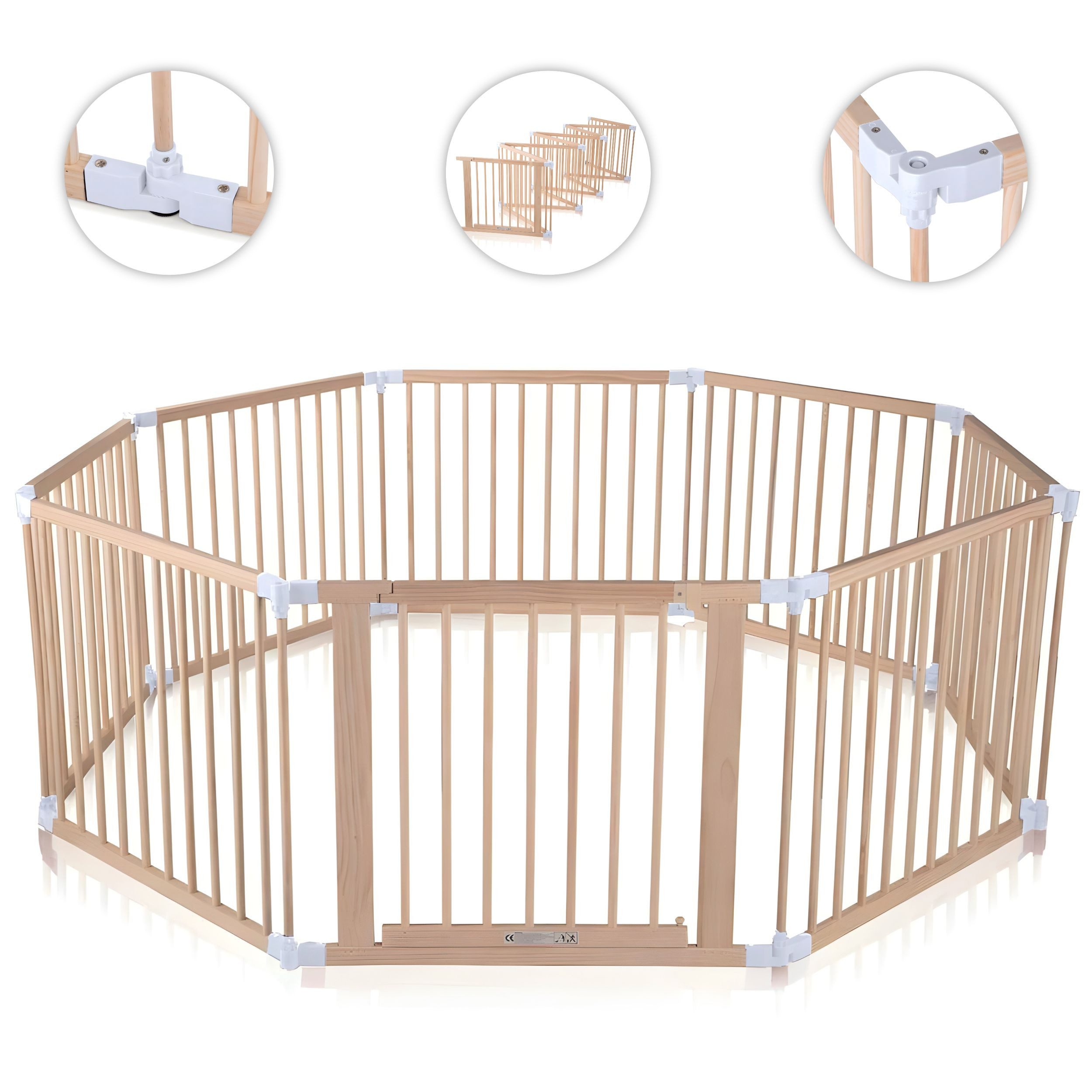 Baby Vivo Laufgitter aus Holz - günstig online kaufen