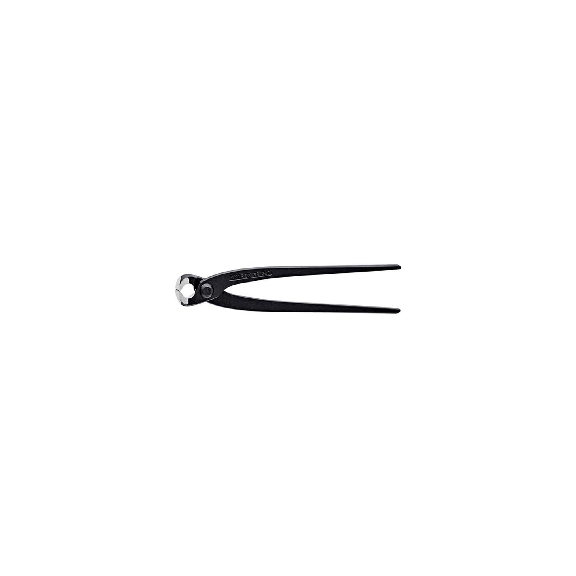 Knipex Monierzange KNIPEX 99 00 220 Monierzange (Rabitz- oder Flechterzange) schwarz atra