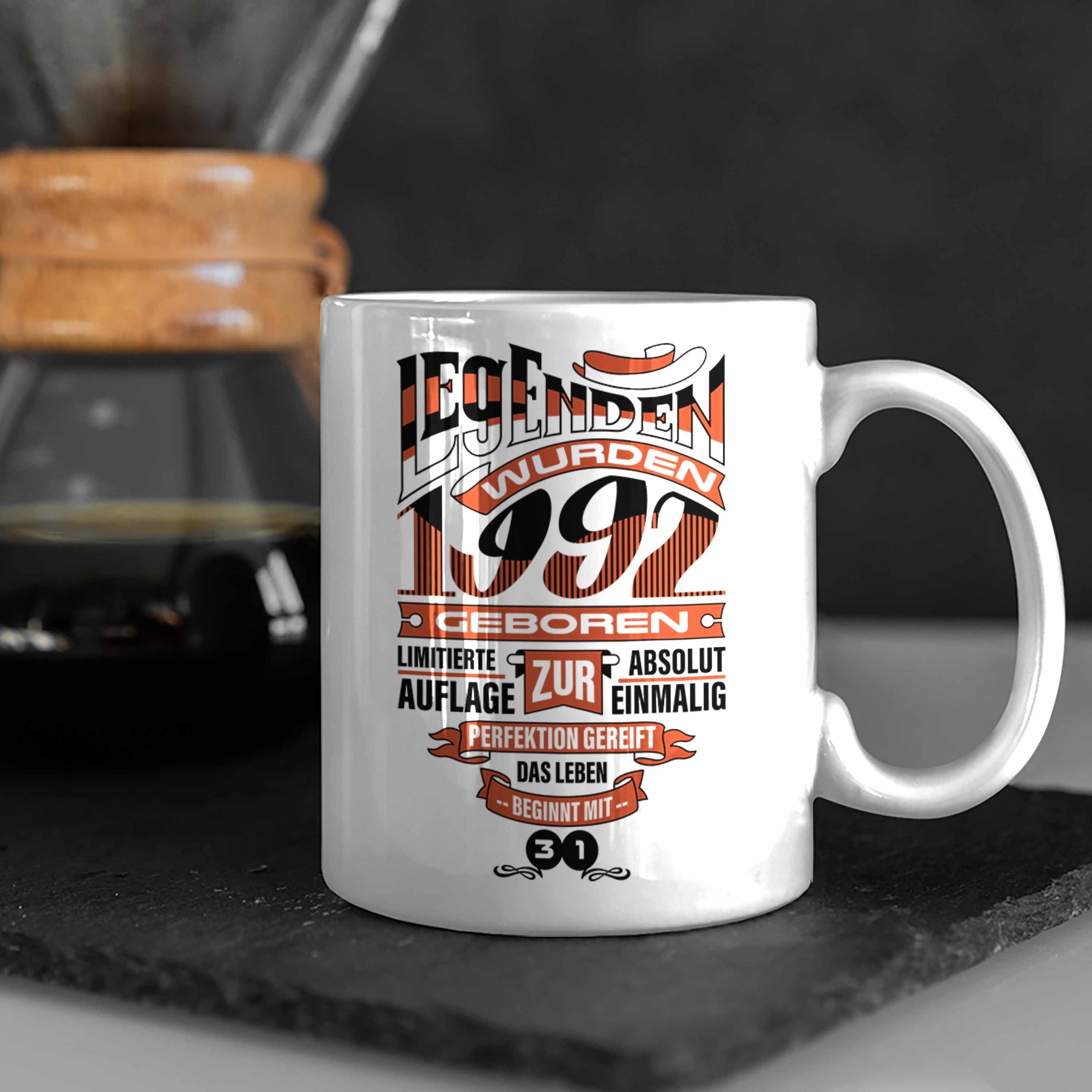 Tasse Trendation Weiss Geschenkidee Geburtstag 30 30er Tasse Vater Frau Mann Mutter Geschenk 30. TRENDATION