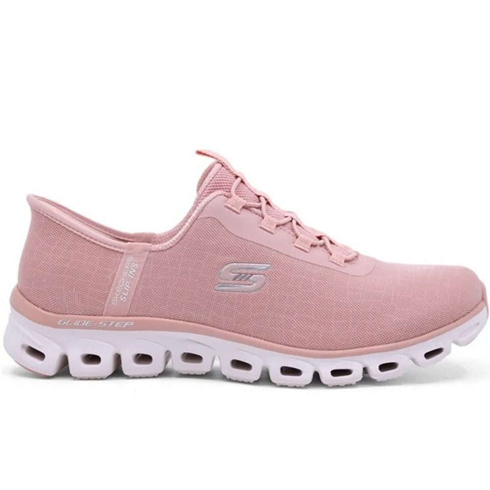 Skechers Glide Step-Prism Damen Sneaker Sportschuhe Freizeitschuhe 104576-ROS Sneaker Komfort