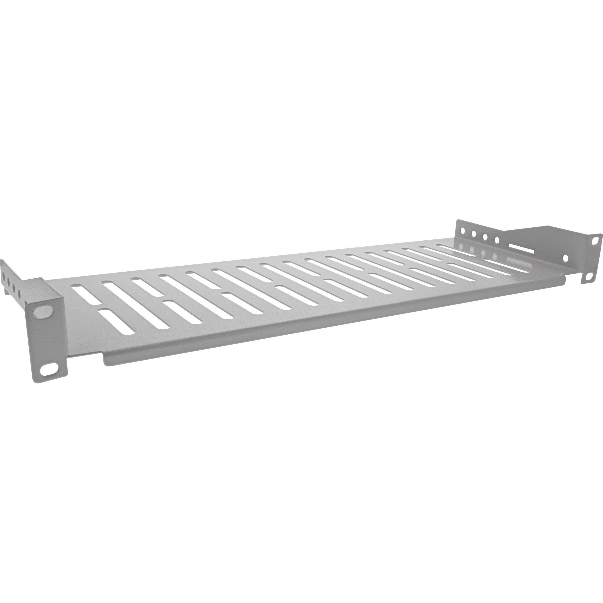 PC-Gehäuse Fachboden, 150mm, 10kg, 1HE, RAL 7035, grau