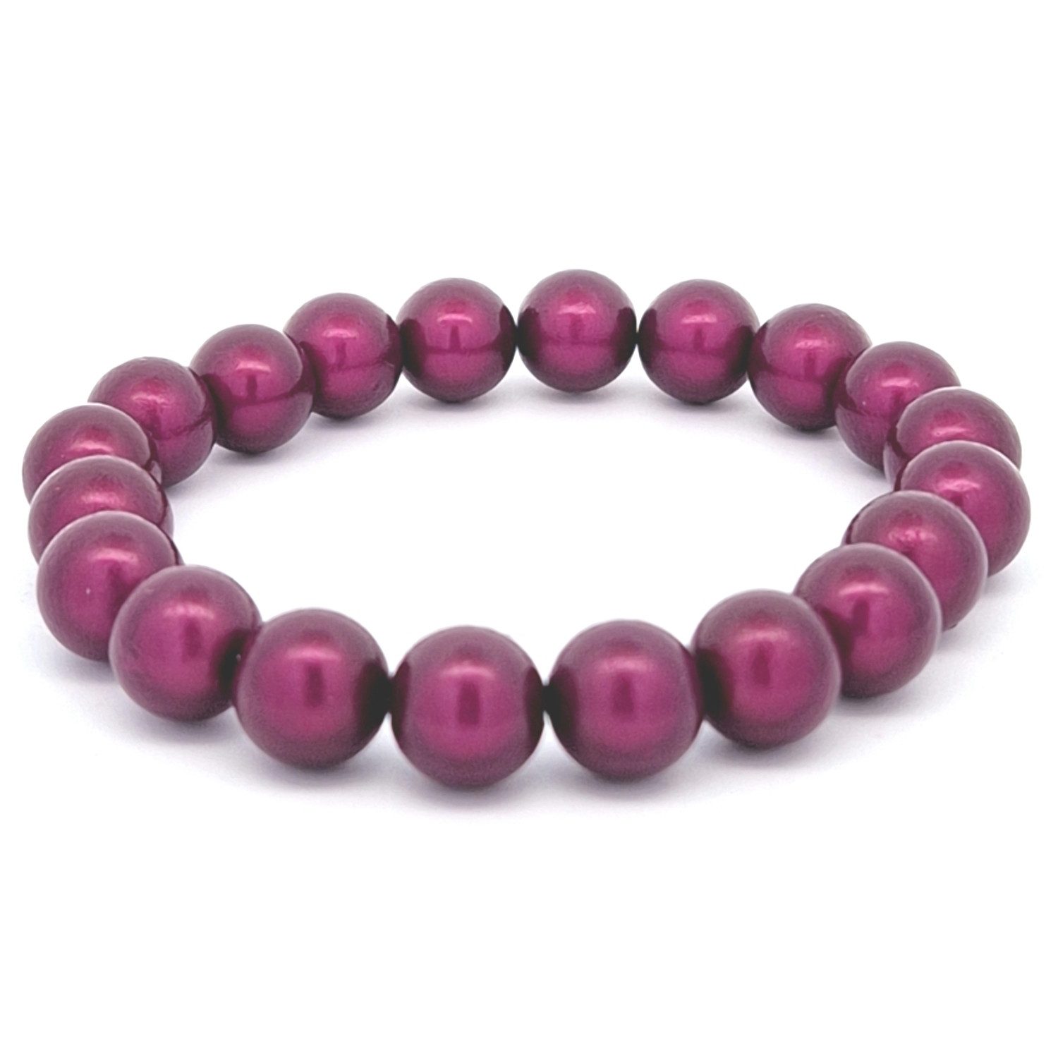 Impala Armband Perlenarmband Wonder aus 10mm Perlen, verschiedene Farben, Damenarmband bunt