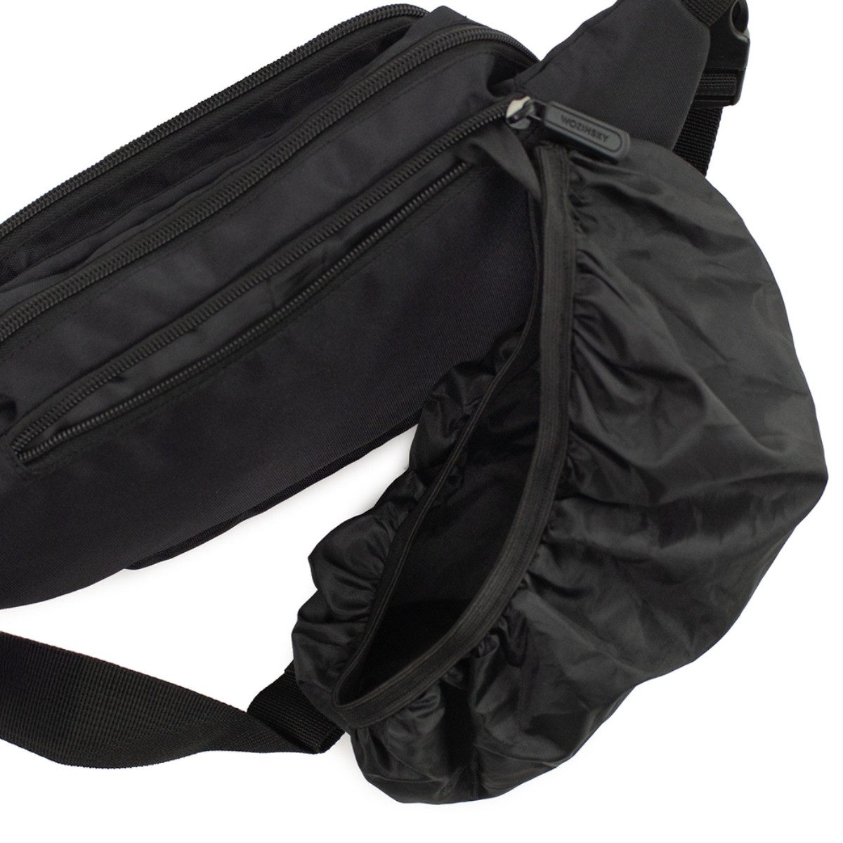 Wozinsky Umhängetasche WSB-W1, Wasserdicht mit Regenhülle und 6 Taschen für schnelle Organisation