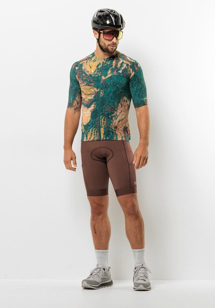 Jack Wolfskin Fahrradhose MOROBBIA BIB SHORTS M