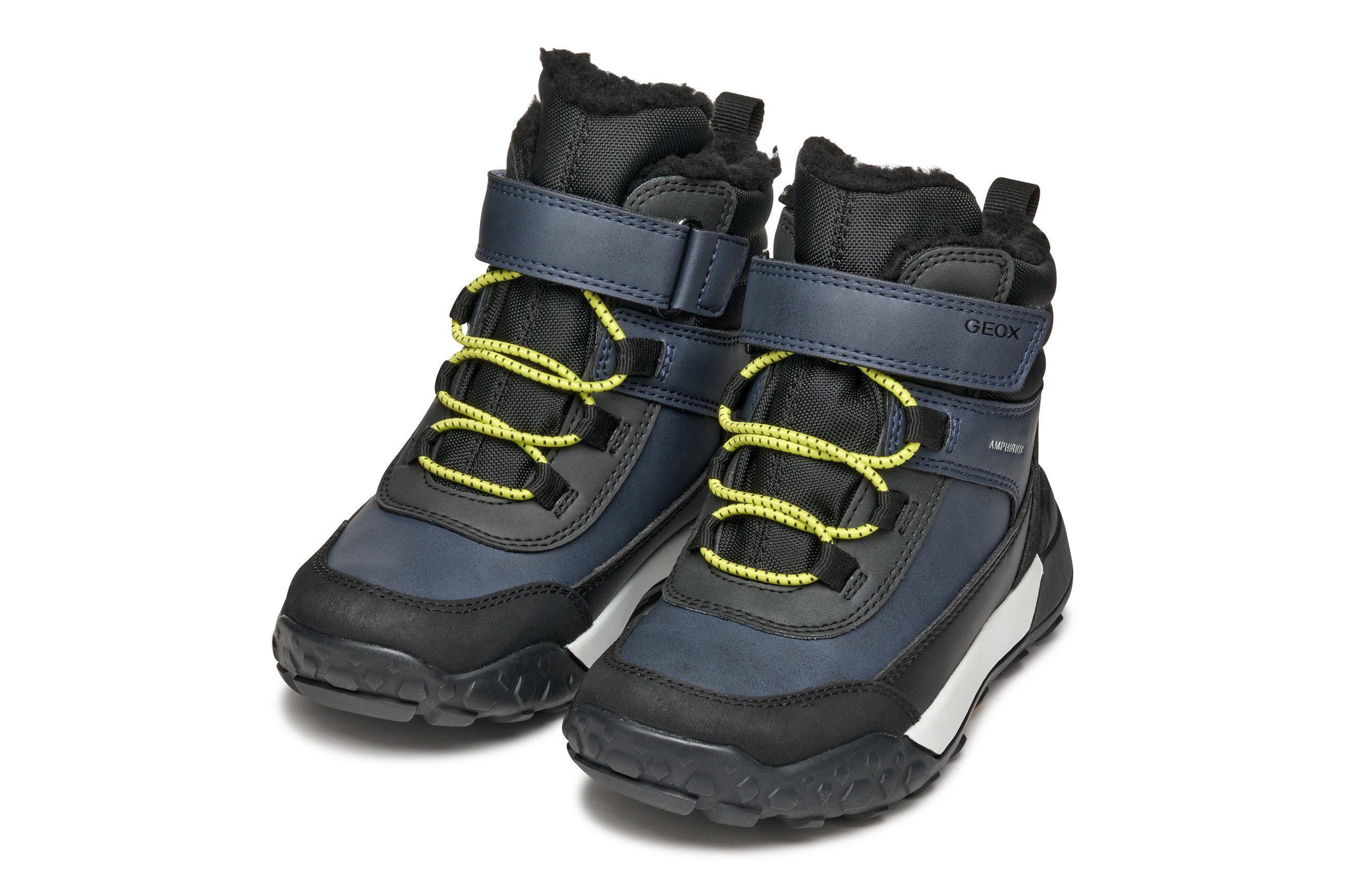 Geox J TREKKYUP BOY B ABX Winterboots Freizeitstiefel mit Warmfutter, Größenschablone zum Download