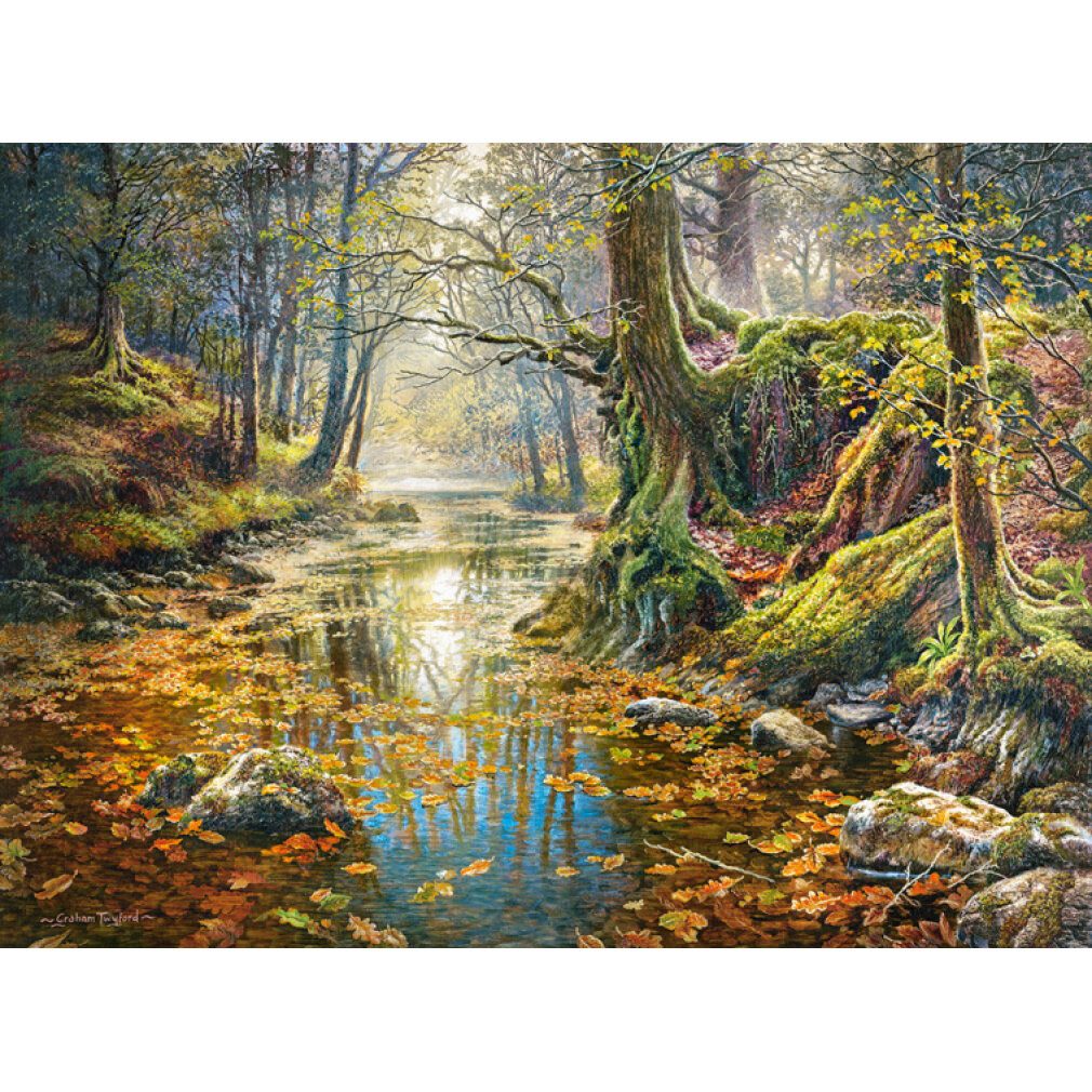 Castorland Puzzle puzzle Reminiszenz an den Wald 2000 Teile, Puzzleteile