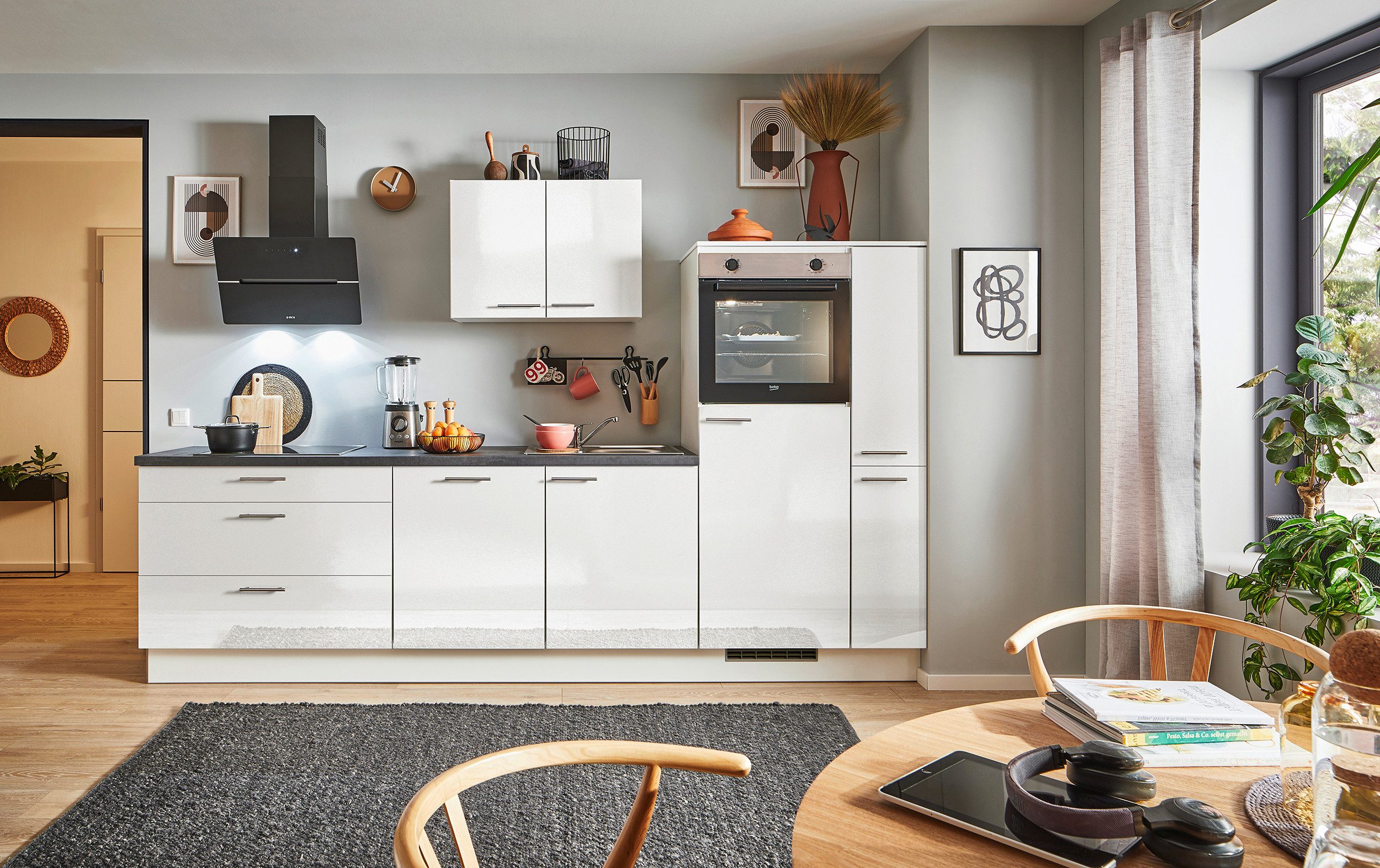 pino Küchenzeile Stockholm, individuell anpassbar, gratis günstig online kaufen