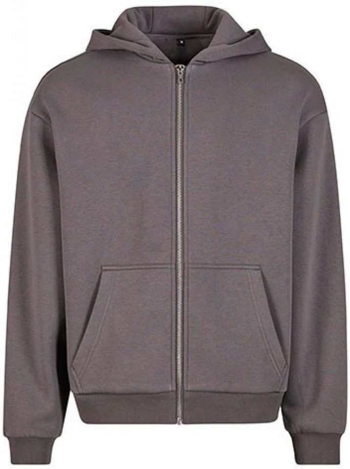 Build Your Brand Kapuzensweatjacke Fluffy Zip Hoody Herren Kapuzenjacke