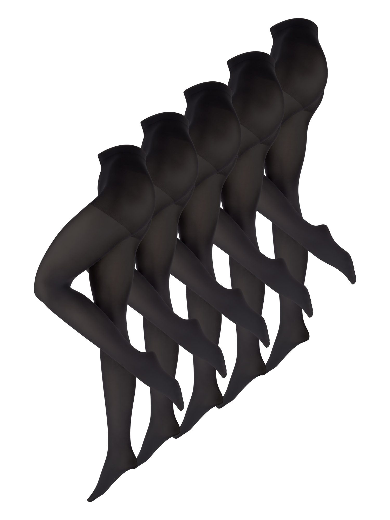 Feinstrumpfhose 5er Sparpack Goodbye Laufmaschen 60 DEN
