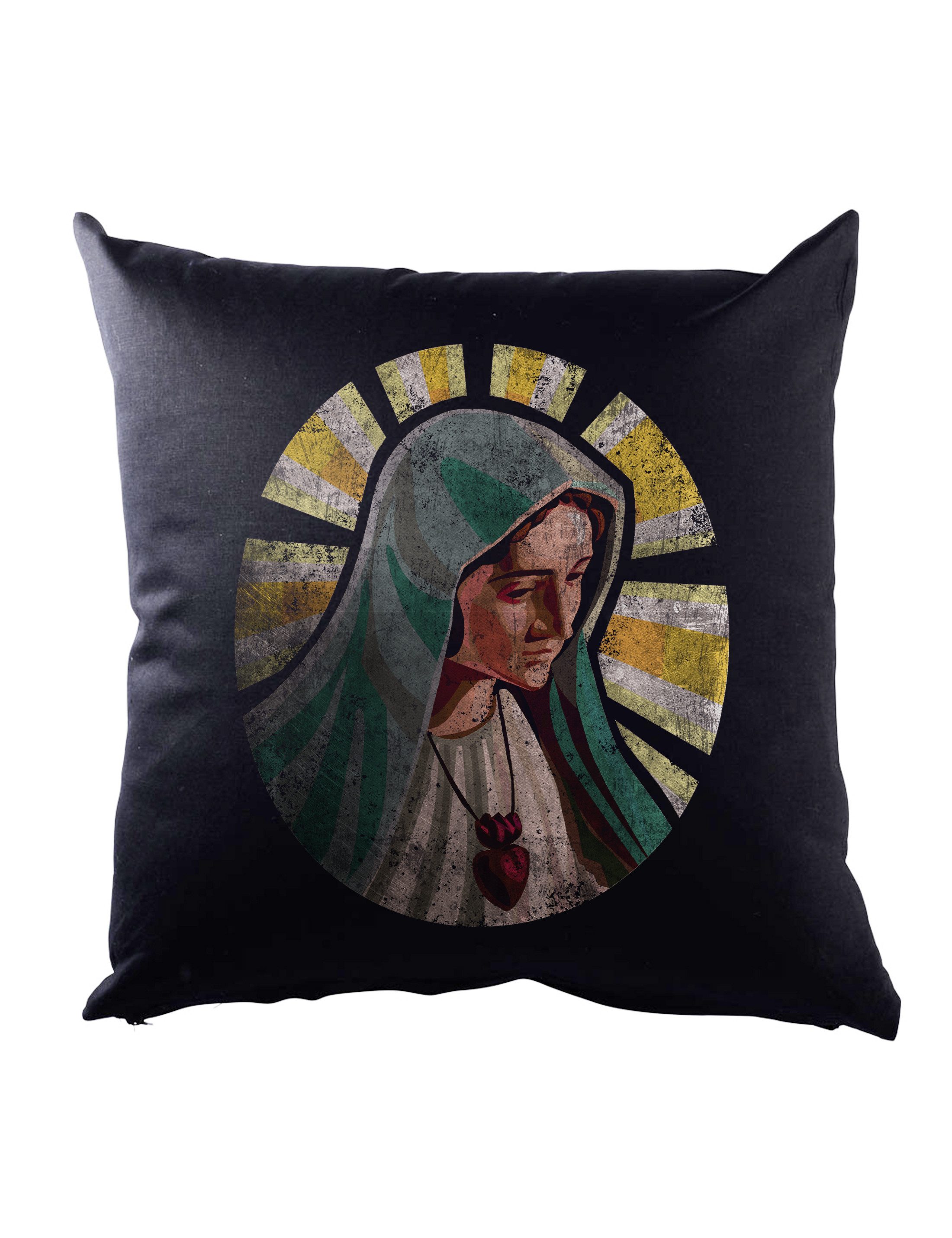 Dekokissen Holy Mary Dekokissen Heilige Maria Mutter Gottes God Kirche Glaube