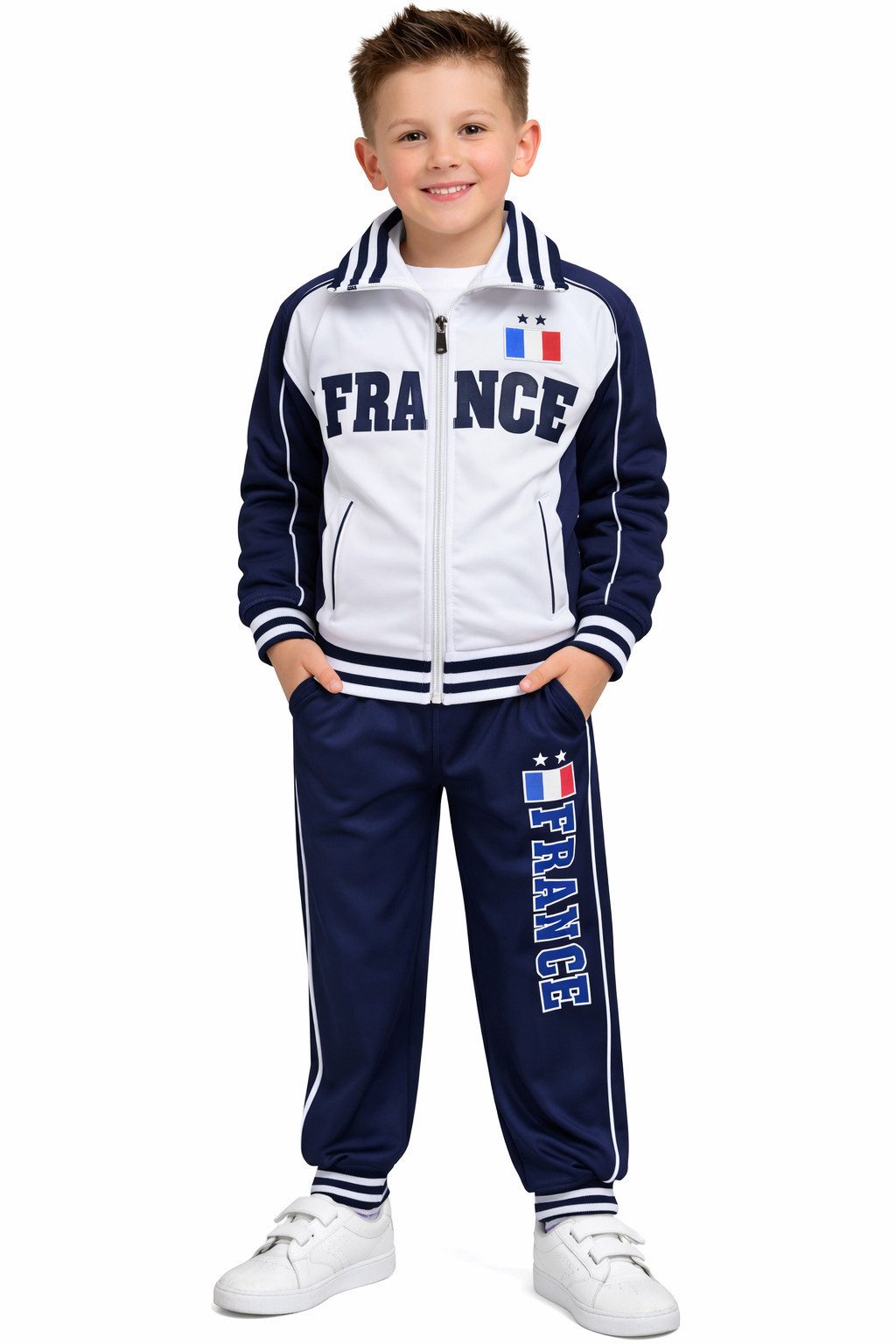 Trainingsanzug Frankreich Trainingsanzug Freizeitanzug Jogginganzug JF5e