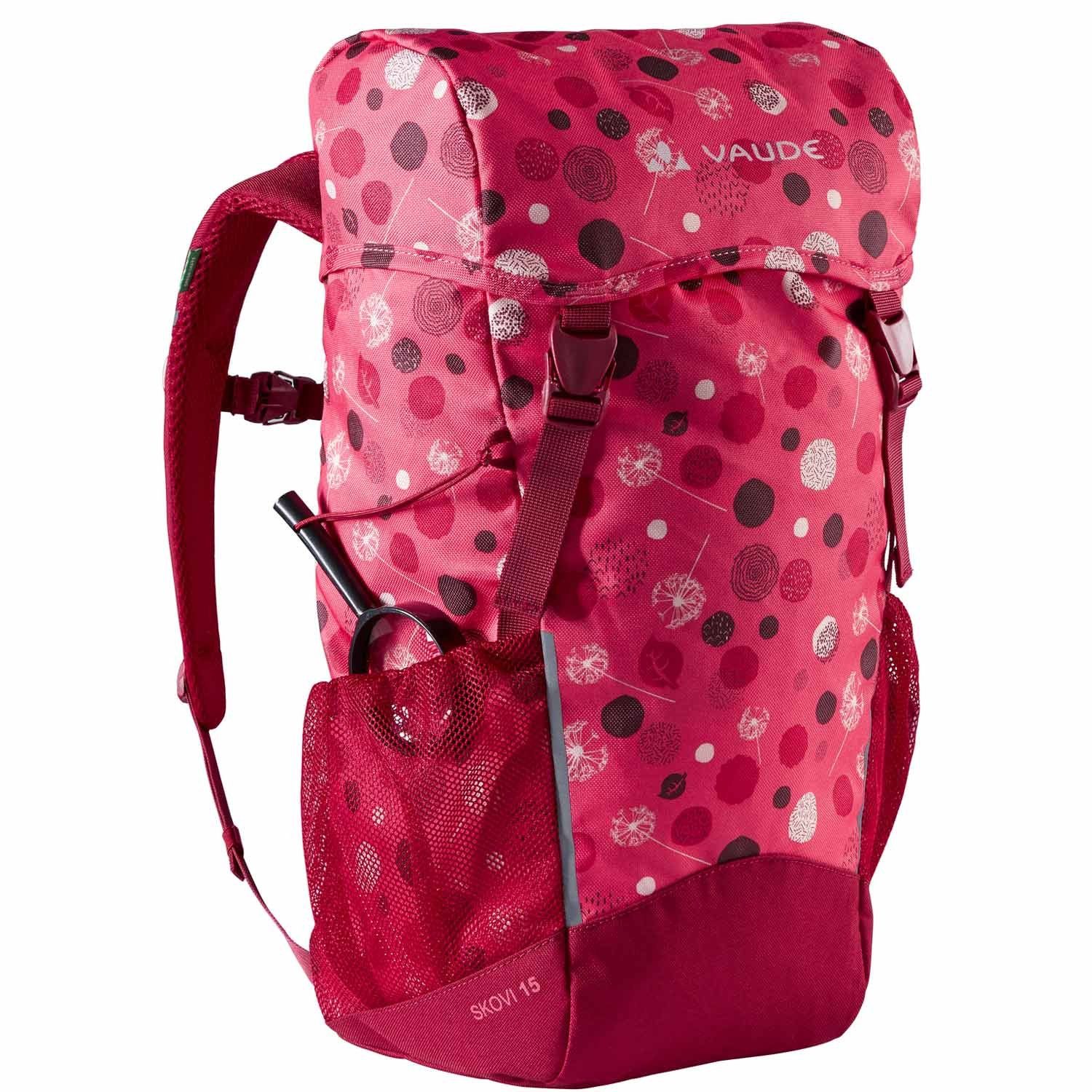 Umhängetasche Vaude Kinderrucksack Skovi 15 bright pink/cranberry