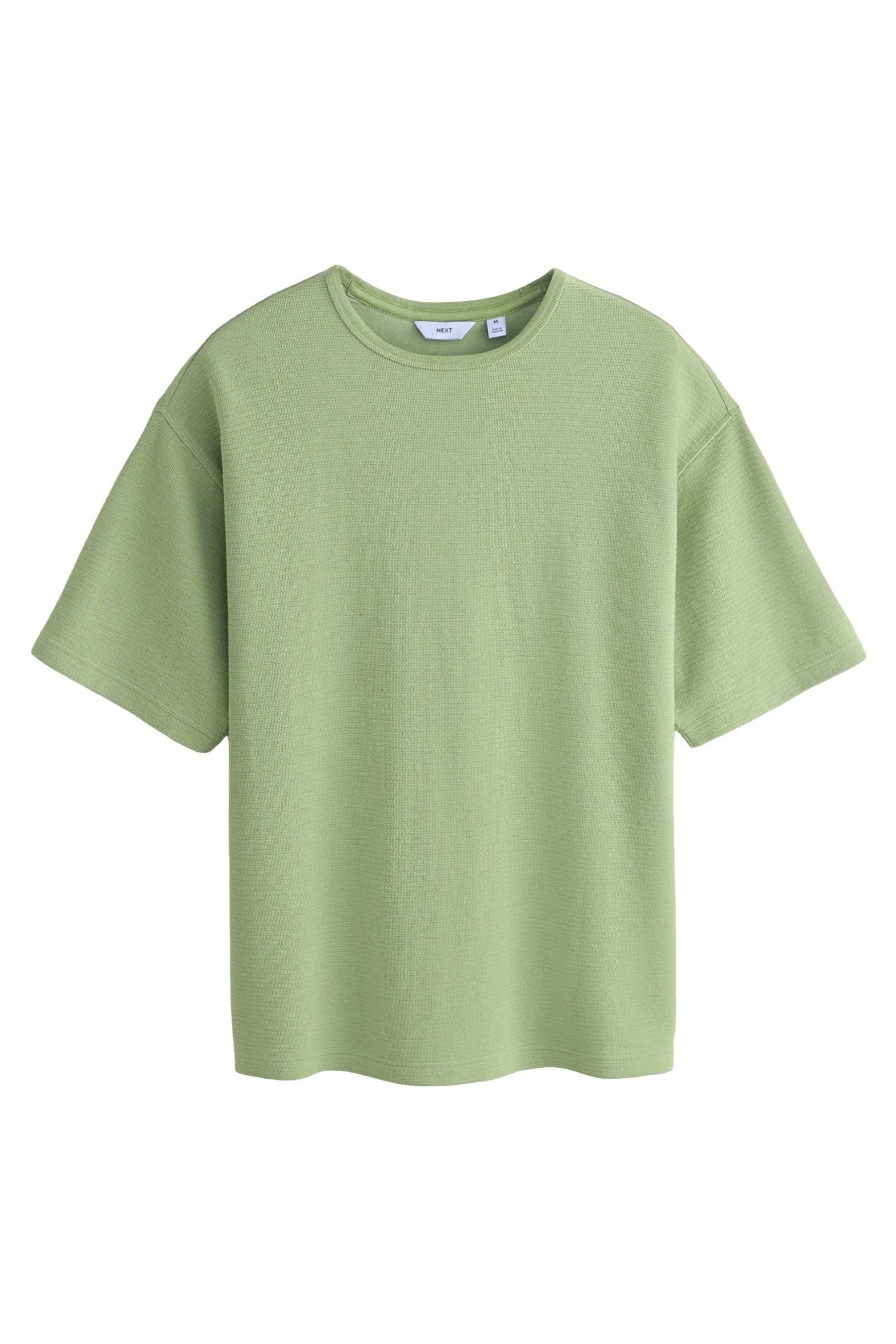T-Shirt Relaxed Fit T-Shirt mit Struktur