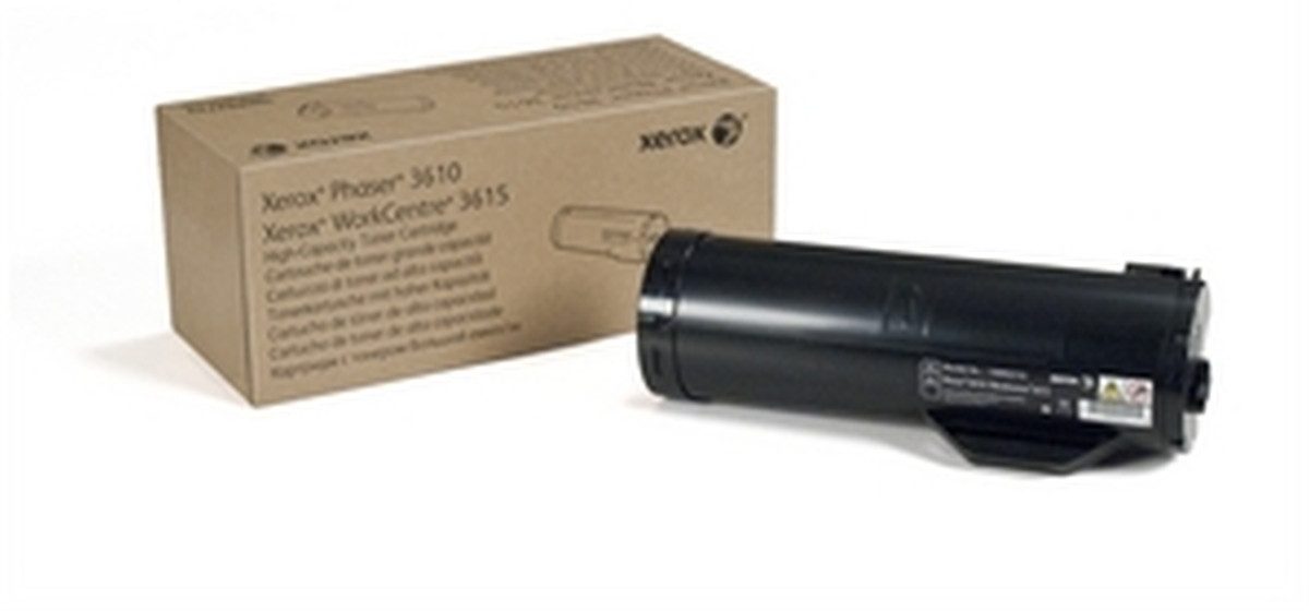 Xerox Tonerpatrone Toner Xerox schwarz 106R02722 ca. 14.100 Seiten
