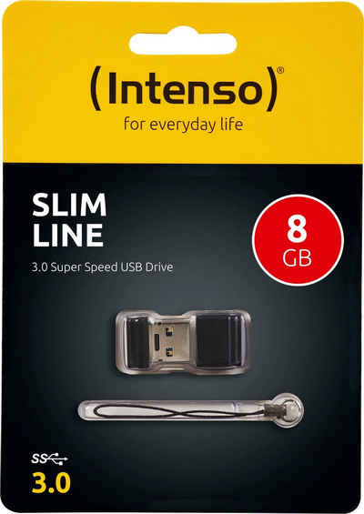 Intenso »Slim Line« USB-Stick (Lesegeschwindigkeit 35 MB/s)