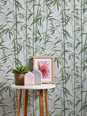 METROPOLIS BY MICHALSKY LIVING Vliestapete Change is good, Bold Bamboo, botanisch, floral, tropisch, Designertapete Tapete Bambus