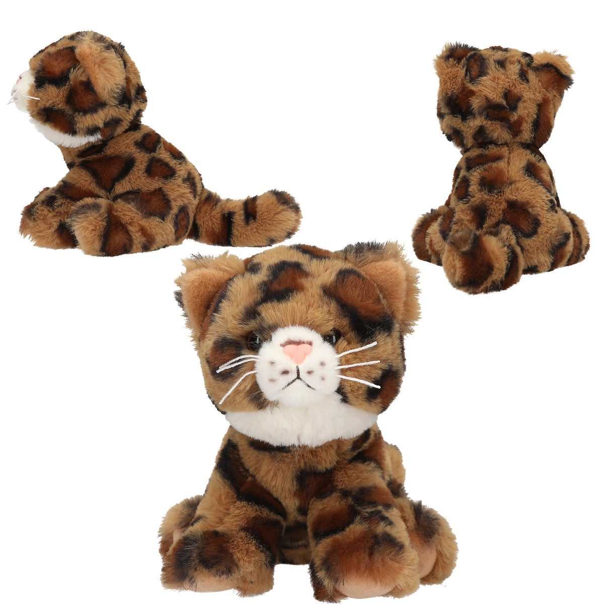 Depesche Kuscheltier TOPModel Plüsch Katze Leo - Kuschelige Leoparden-Katze 16cm