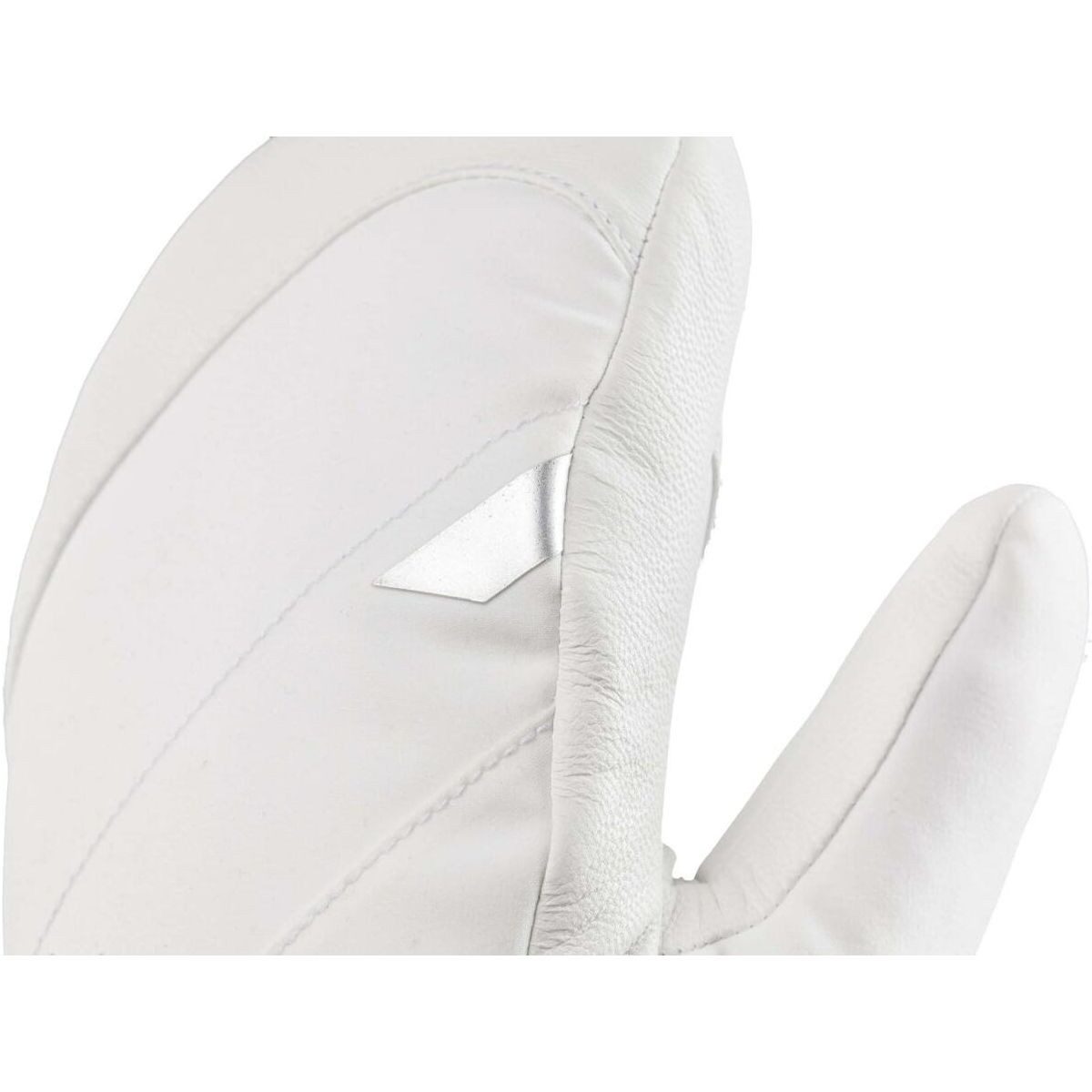 Zanier Skihandschuhe LECH.STX Mitten Eleganter, wasserdichter Damen-Fäustling mit Kunstfell-Besatz