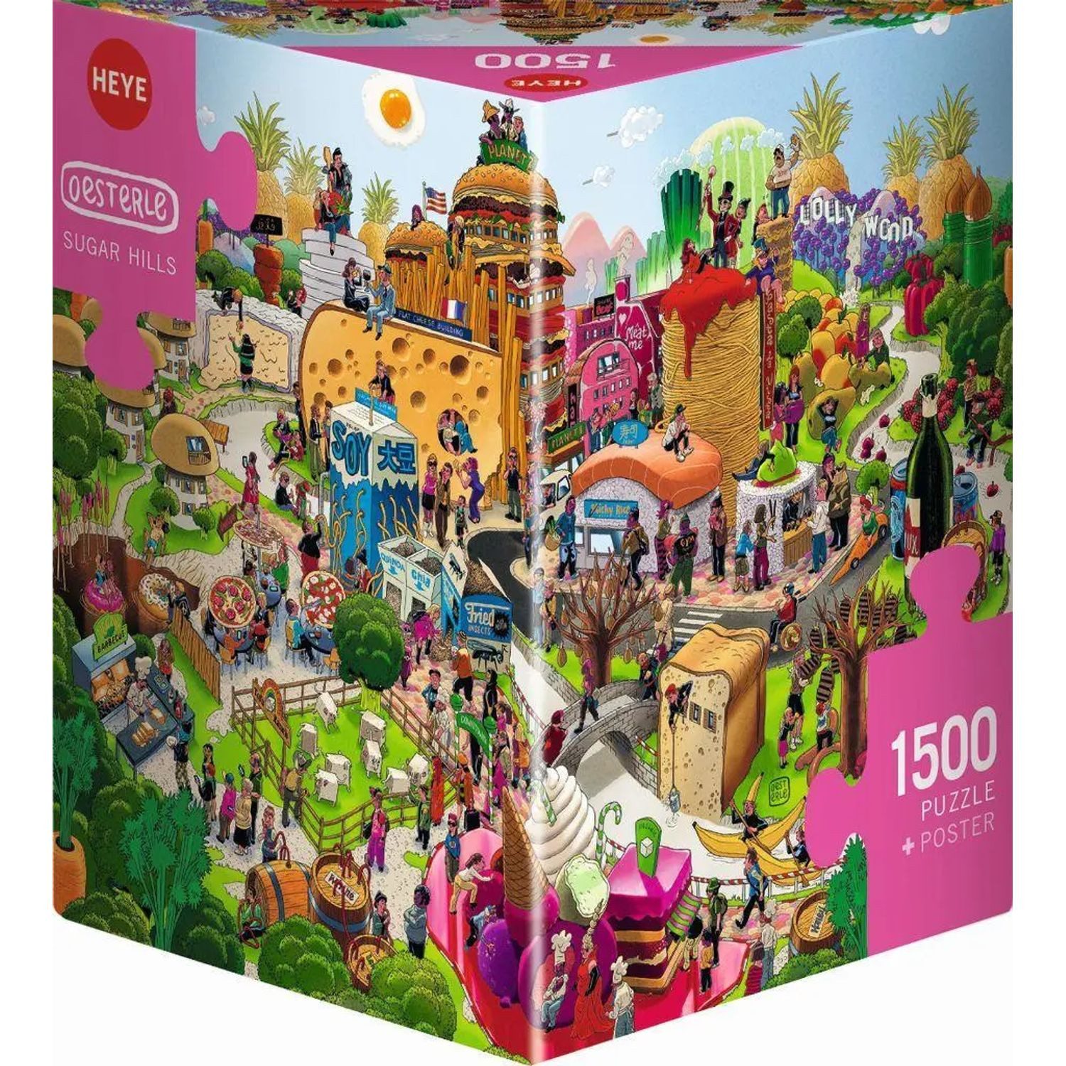 HEYE Puzzle Sugar Hills, 1500 Puzzleteile