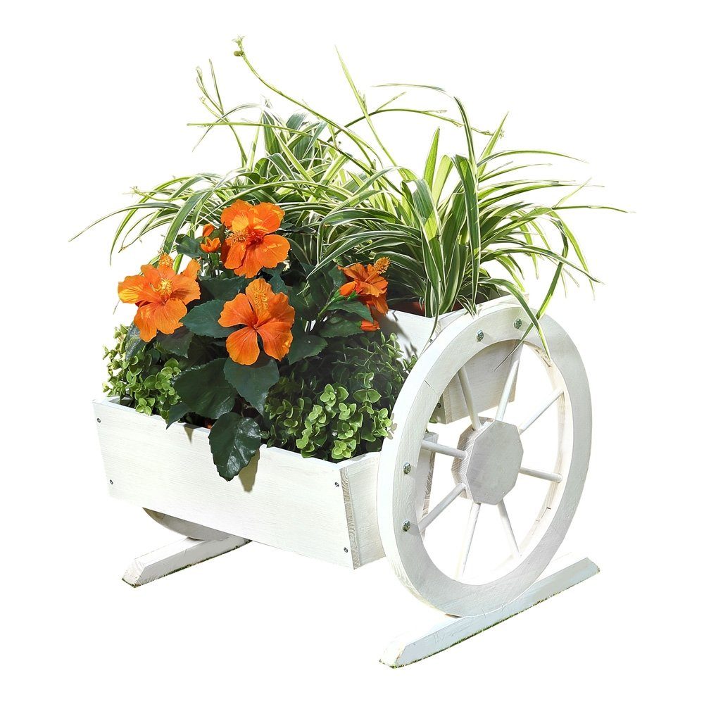 Mucola Pflanzkübel Pflanzkübel Dekoration Holzkasten Blumenkübel günstig online kaufen
