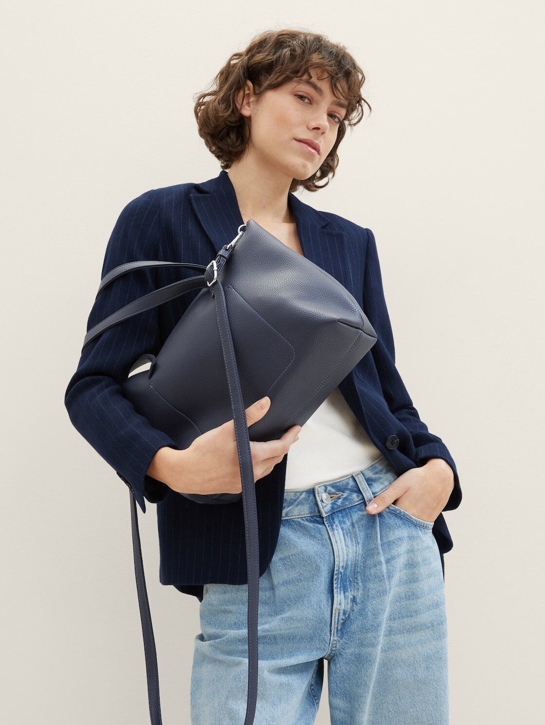 TOM TAILOR Shopper Bags, TTELIS M Shopper mit Ziernaht