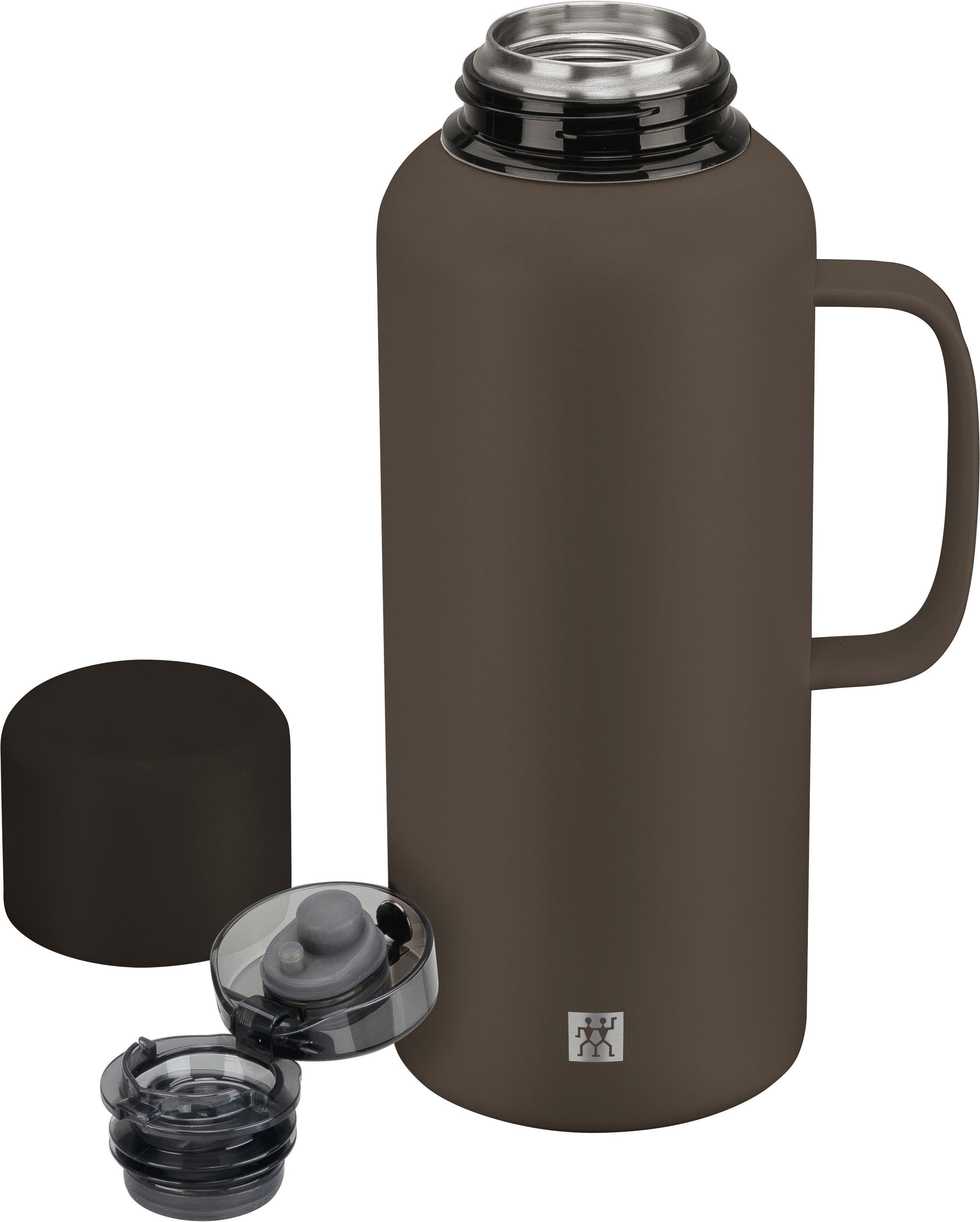 Zwilling Thermoflasche Thermo Plus, Edelstahl, Doppelwandig, Auslaufsicher
