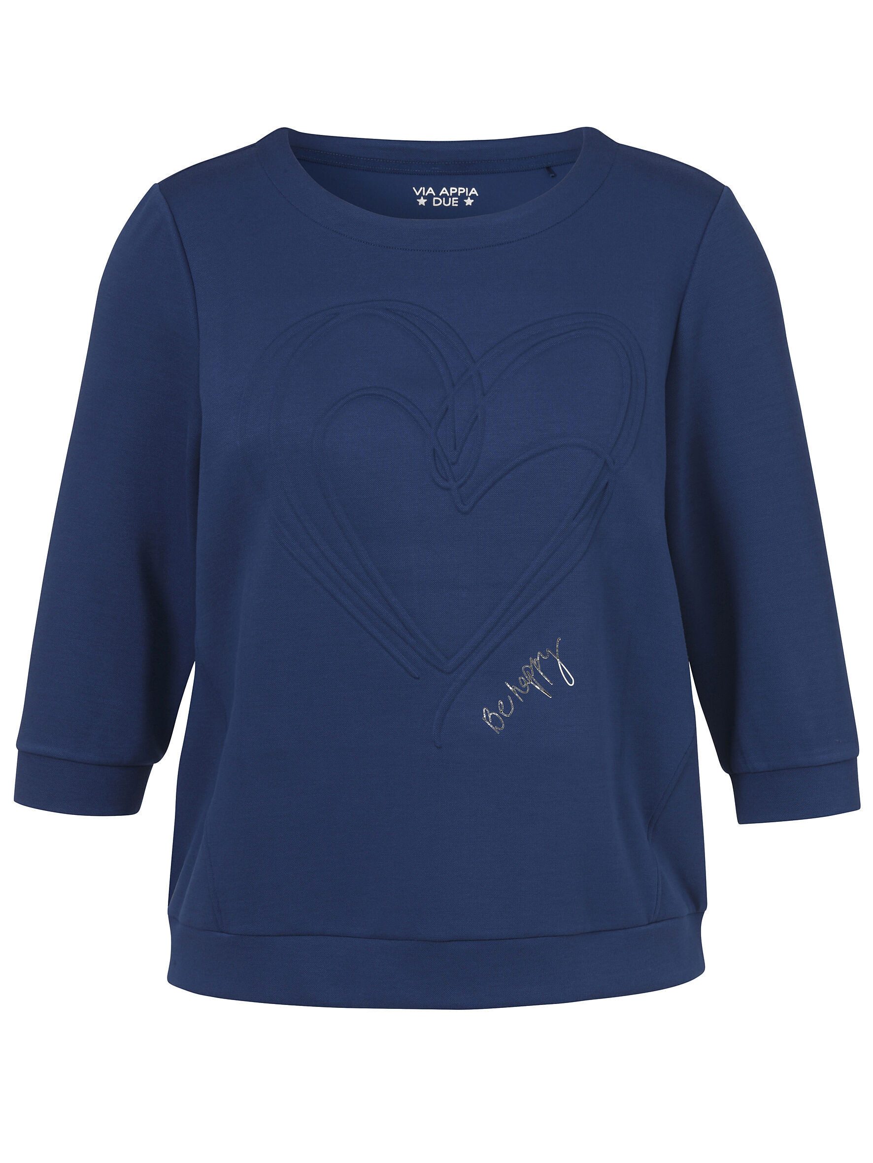 VIA APPIA DUE Sweatshirt (1-tlg) Große Größen