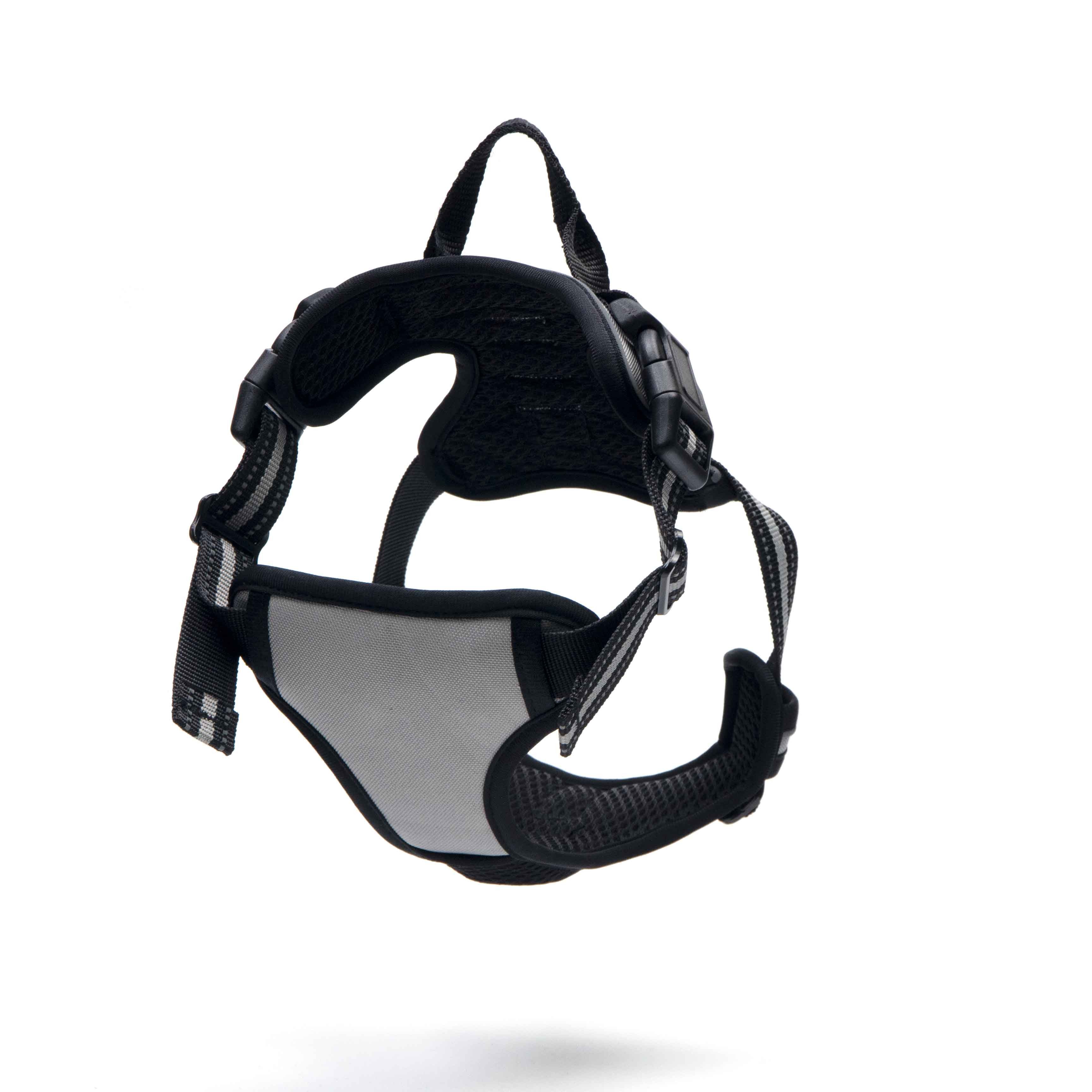 Illes-Laedchen Geschirr Hundegeschirr verstellbar – Gepolstert & Reflektierend für Hunde, Brustgeschirr, atmungsaktives Mesh, leicht anzulegen