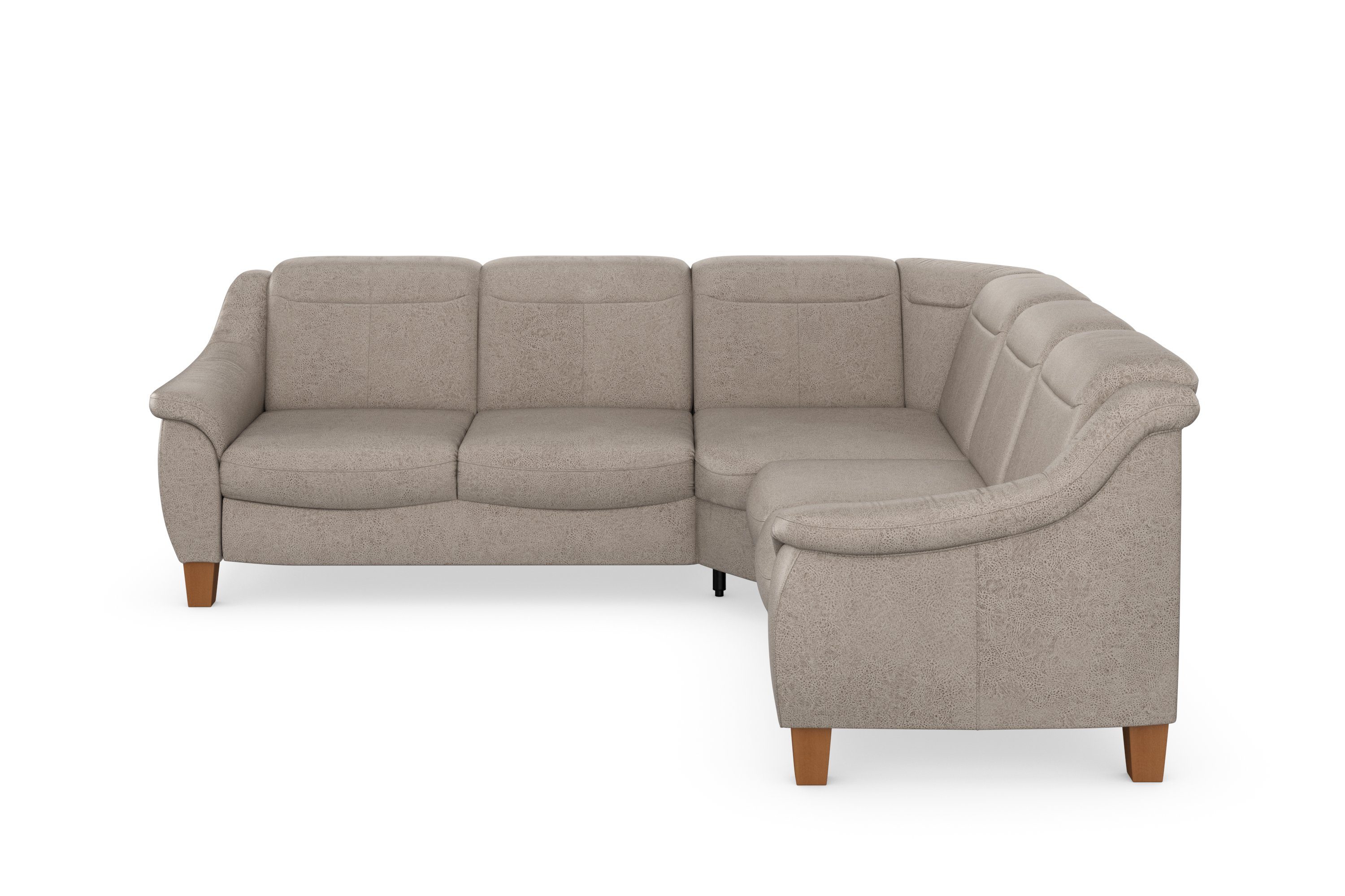 Home affaire Ecksofa Caldera L-Form, Federkern, günstig online kaufen
