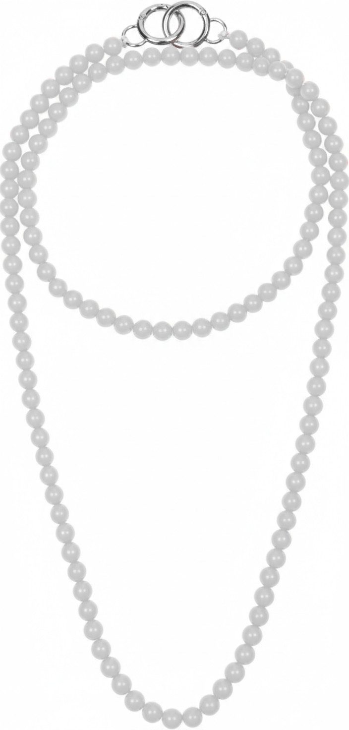 styleBREAKER Schulterriemen Perlen Handykette mit Chain Inlay Taschengurt (1-St)