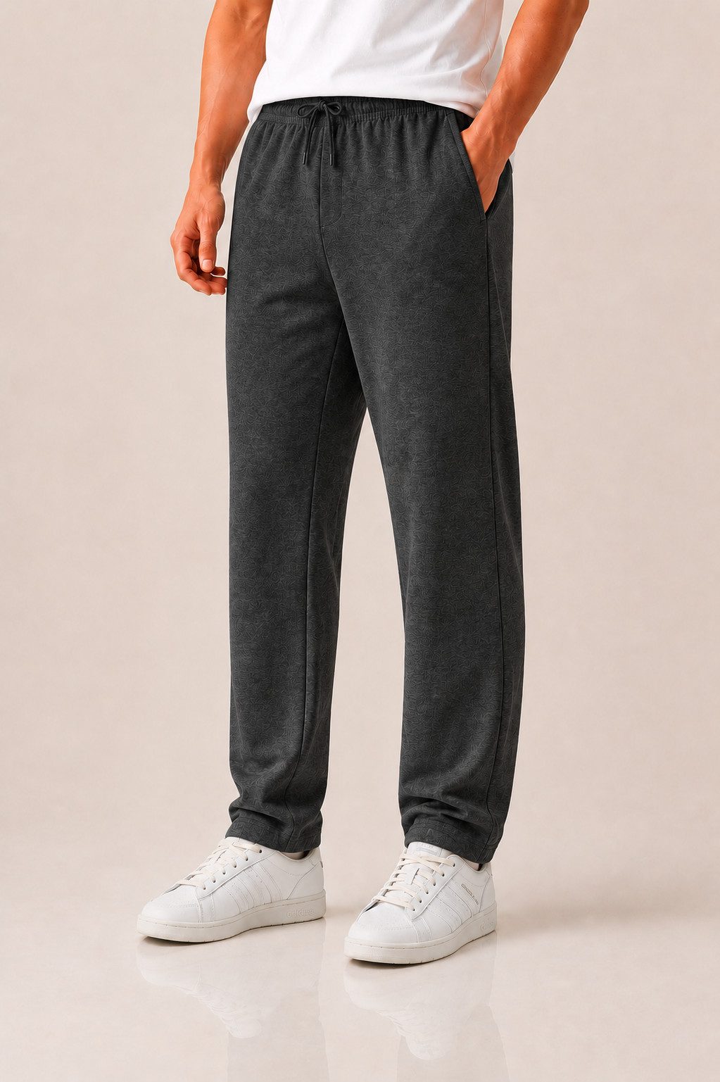 Jogginghose Herren, Sporthose Trainingshose, Baumwolle Laufhose