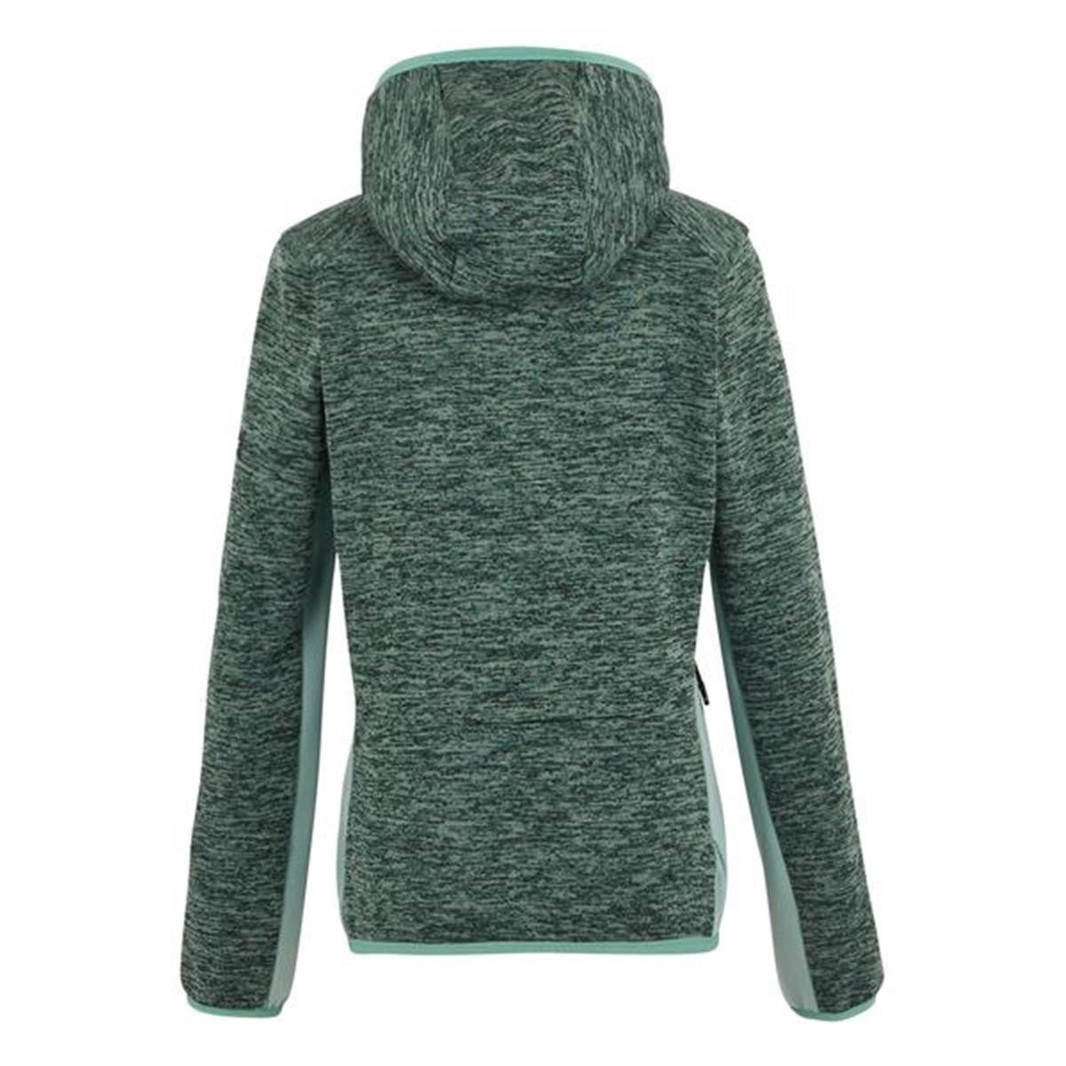 Regatta Kapuzensweatjacke Damen Melierte Fleece Jacke in Strickoptik - Kemi günstig online kaufen