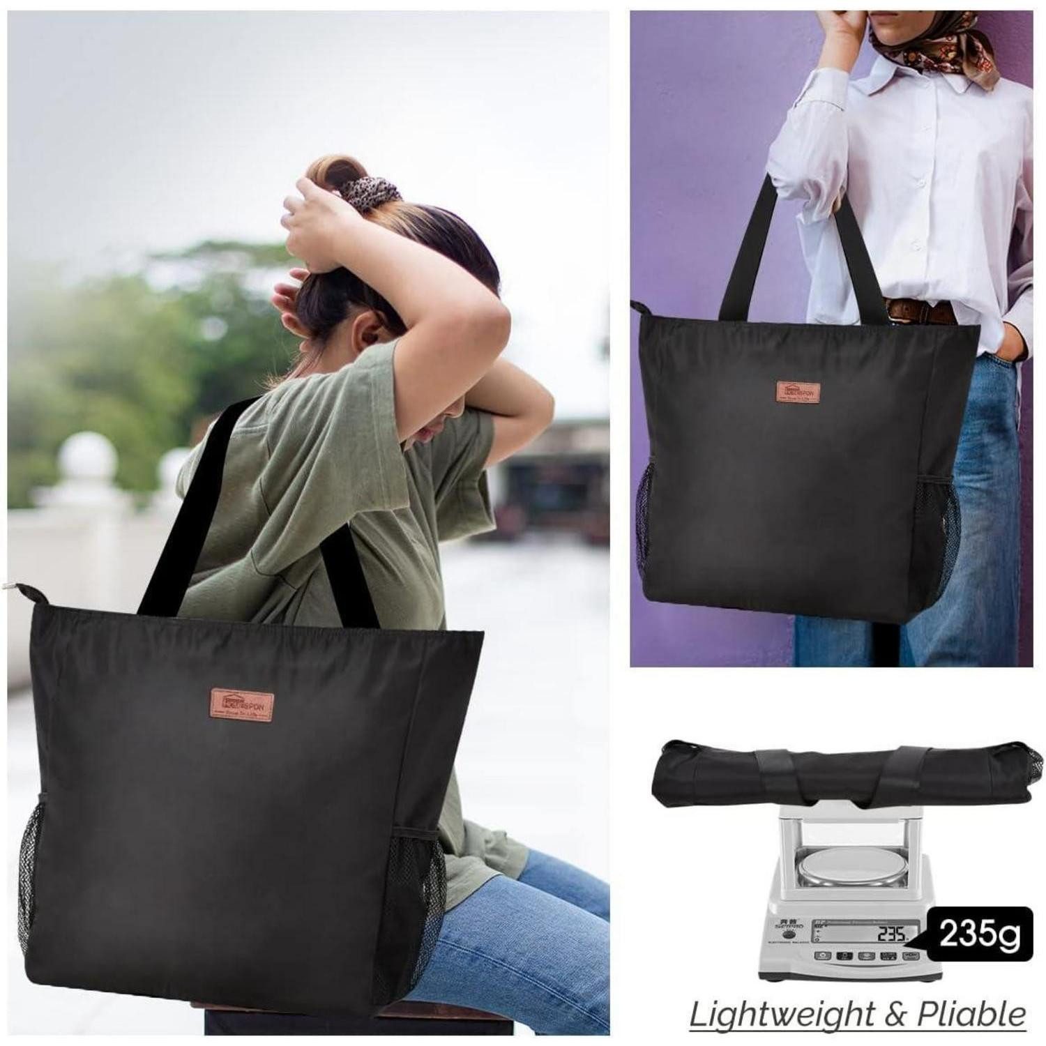 LuxusKollektion Strandtasche Strandtasche Wasserdichte Reißverschluss Damen günstig online kaufen