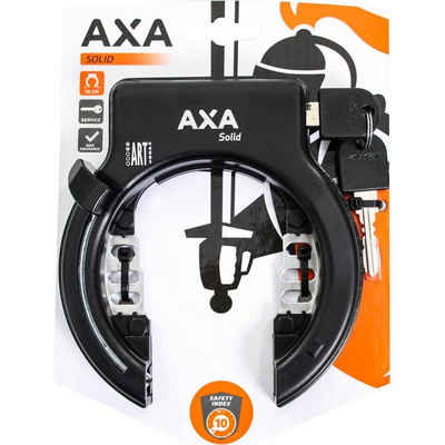 AXA Kettenschloss Solid, Fahrrad Schloss E Bike Fahrradschloss mit Schlüssel
