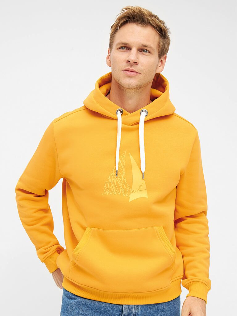Sea Ranch Kapuzenpullover Herren Hoodie Mik mit maritimen Front-Print und K günstig online kaufen