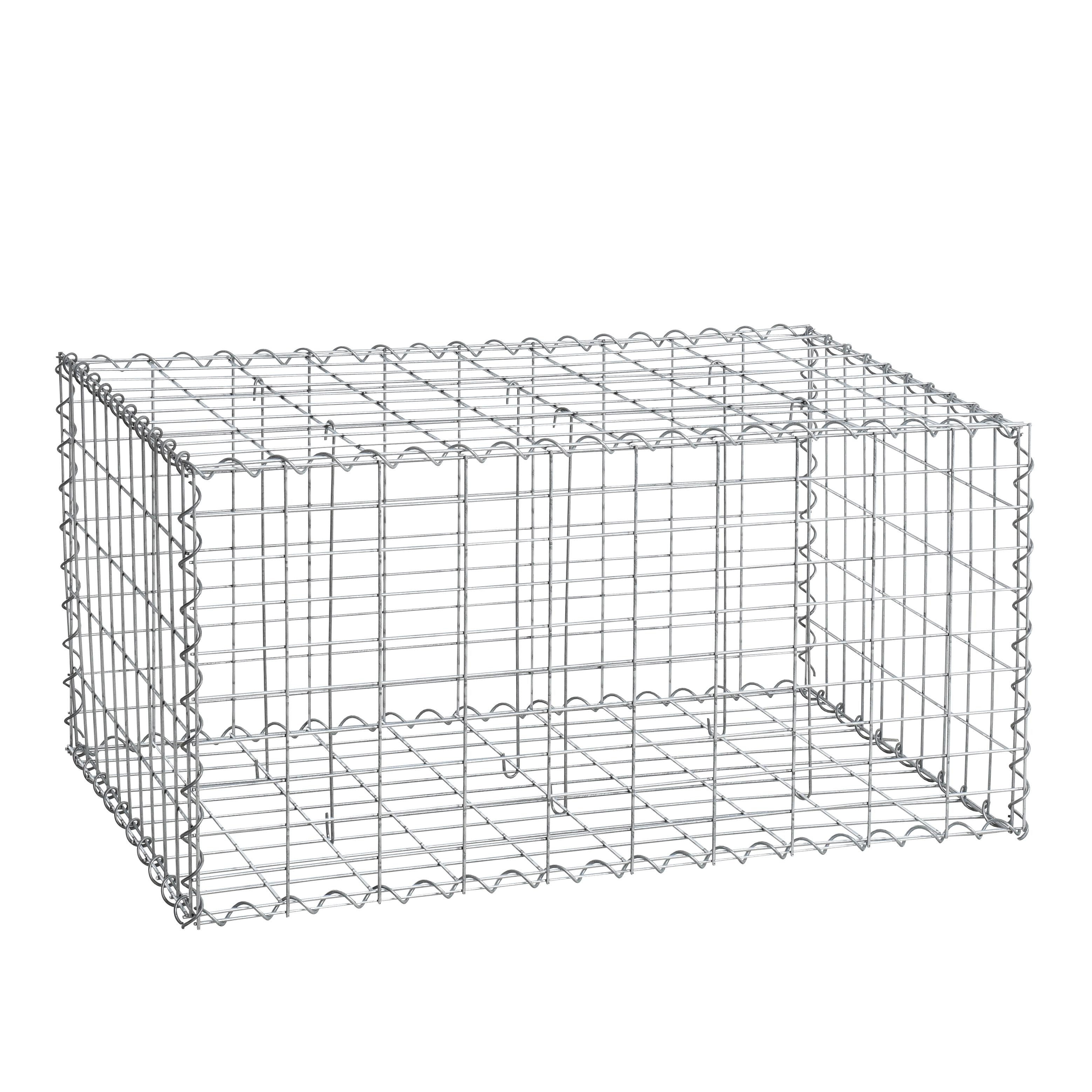 ESTEXO Gabionenzaun Gabione Steingabionen Steinkorb 100x50x50 cm Gabionen Wand Mauer Dra