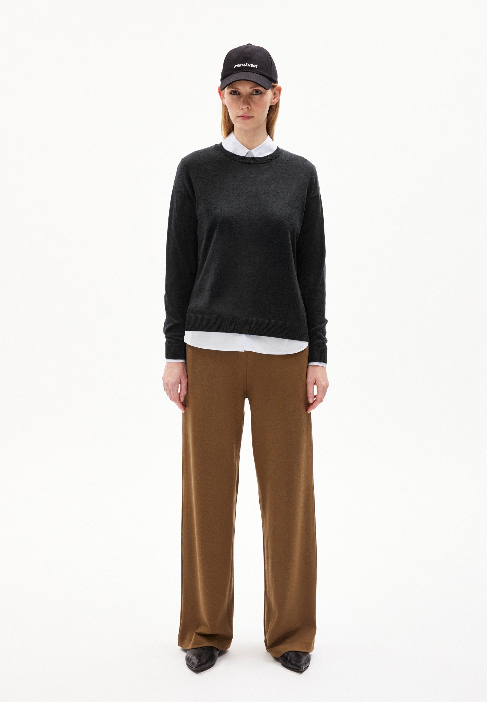 Armedangels Strickpullover LARUNAA Pullover aus Bio-Baumwoll Mix Loose Fit günstig online kaufen