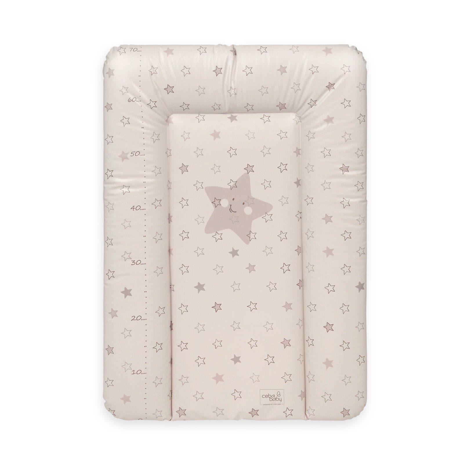 CEBA BABY Wickelauflage Beige, Weiche Wickelunterlage Abwaschbar