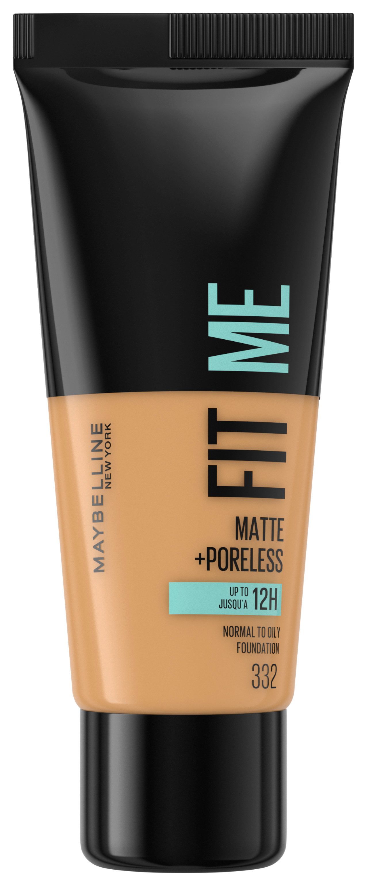 MAYBELLINE NEW YORK Foundation FIT ME! MATTE + PORELESS MAKE-UP, für einen natürlich mattierten Teint, leichte bis mittlere Deckkraft