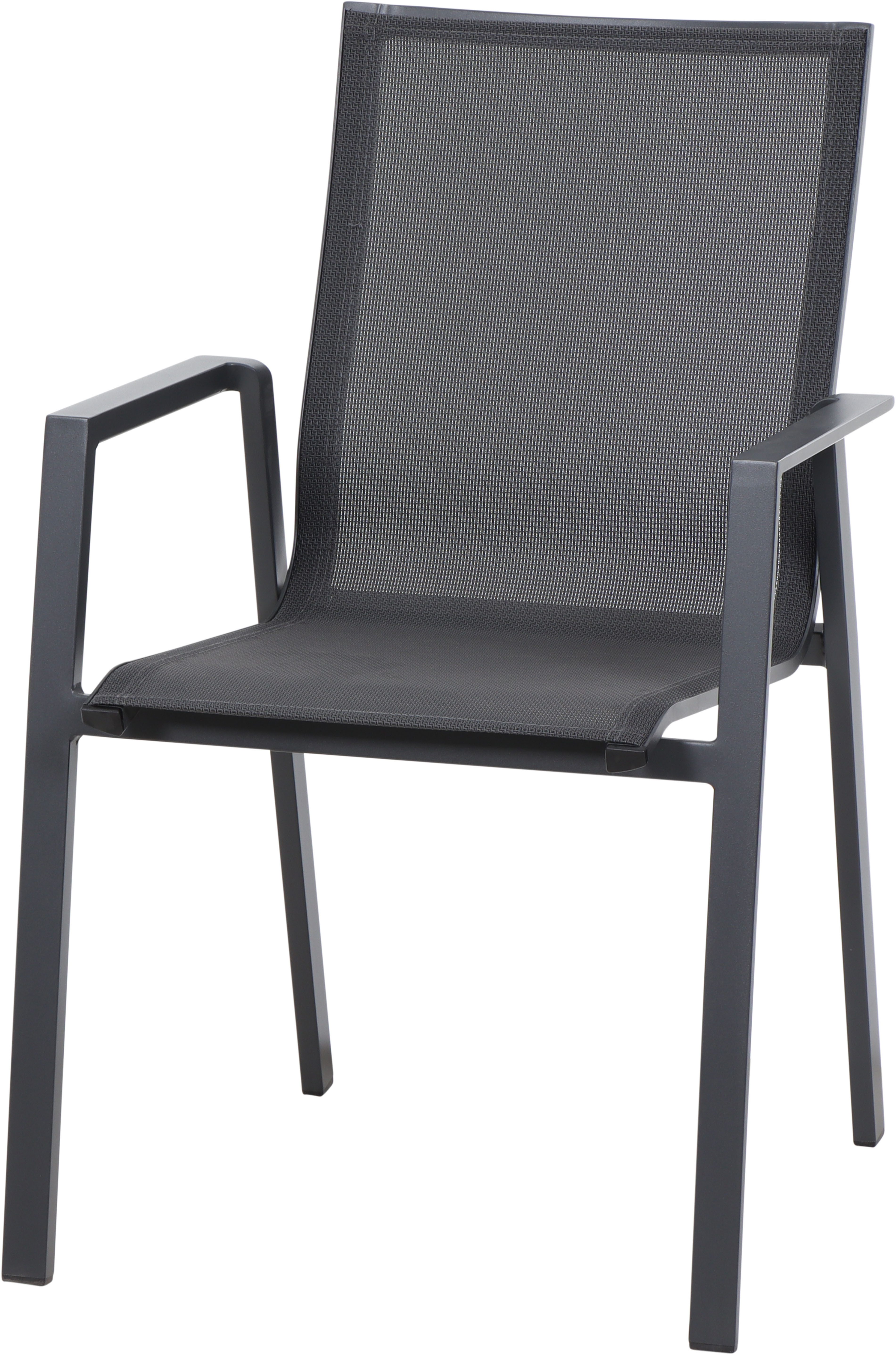 Siena Garden Gartensessel RENO Stapelsessel, Gestell aus Aluminium, Ranotex® Bezug