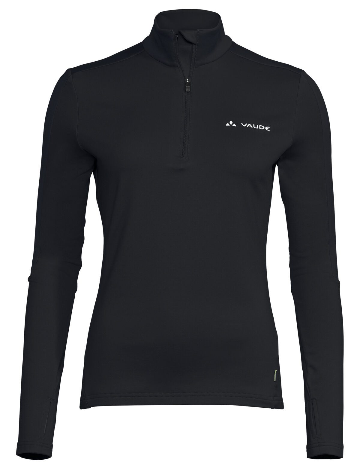 VAUDE Langarmshirt WOMEN'S LIVIGNO HALFZIP II mit Reißverschluss, hoch geschlossener Ausschnitt, Langarmshirt