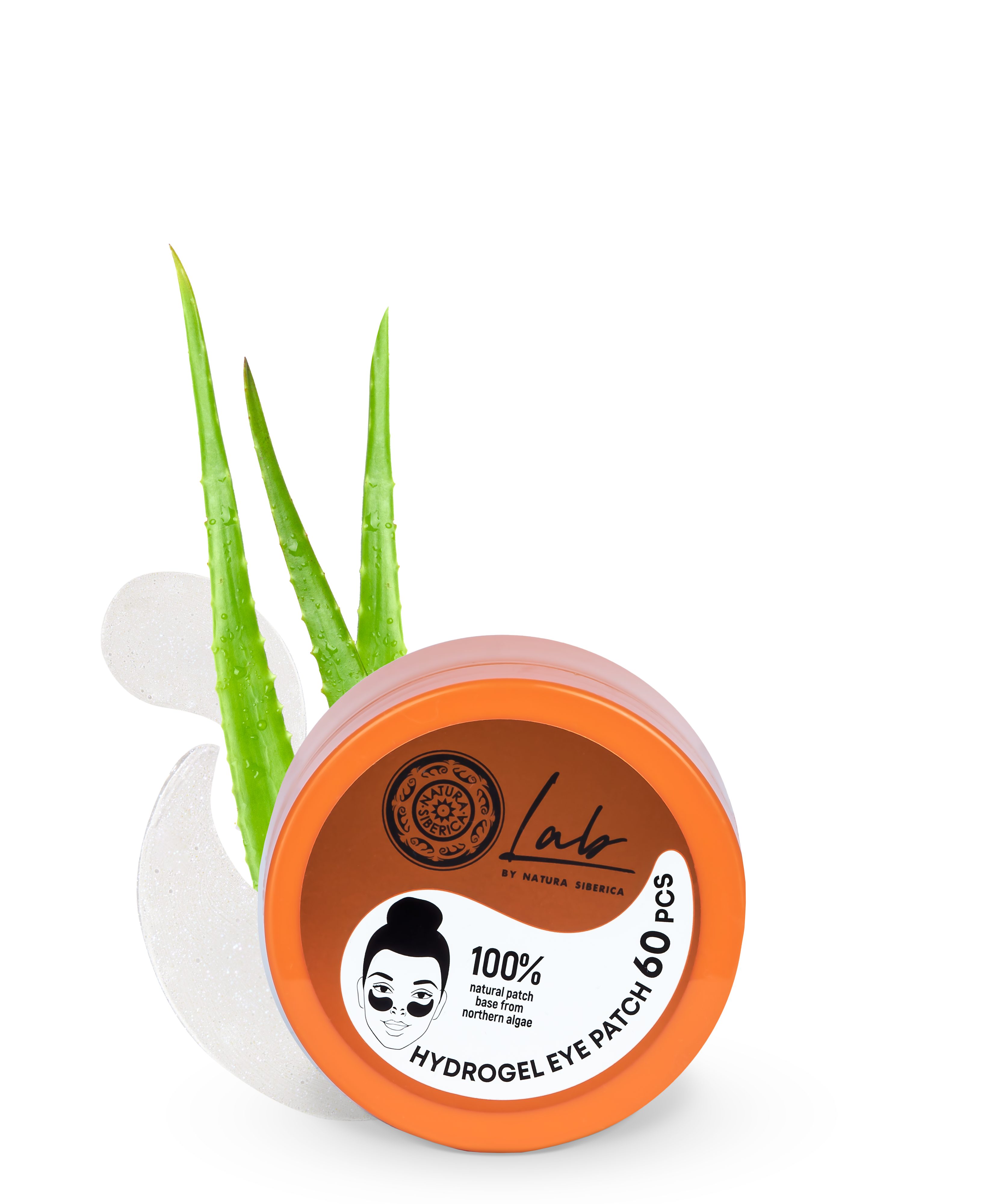 Augenpatches Lab Biome erfrischende und glättende Eye Patches mit Aloe Vera