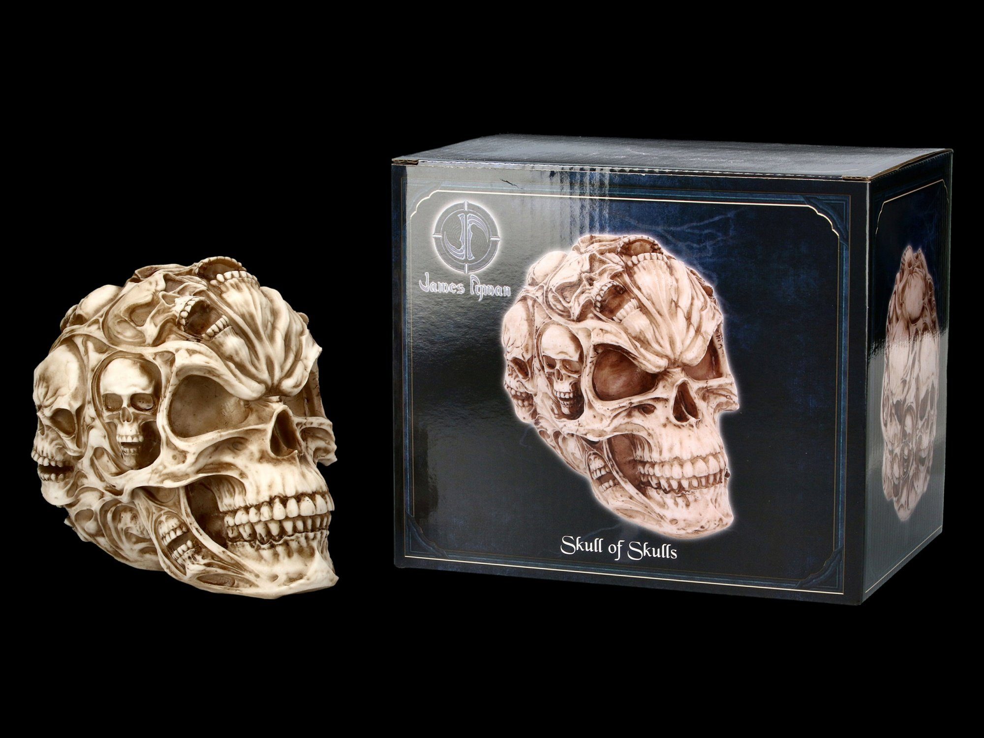 Figuren Shop GmbH Dekofigur Totenkopf - Skull of Skulls - James Ryman Gothi günstig online kaufen