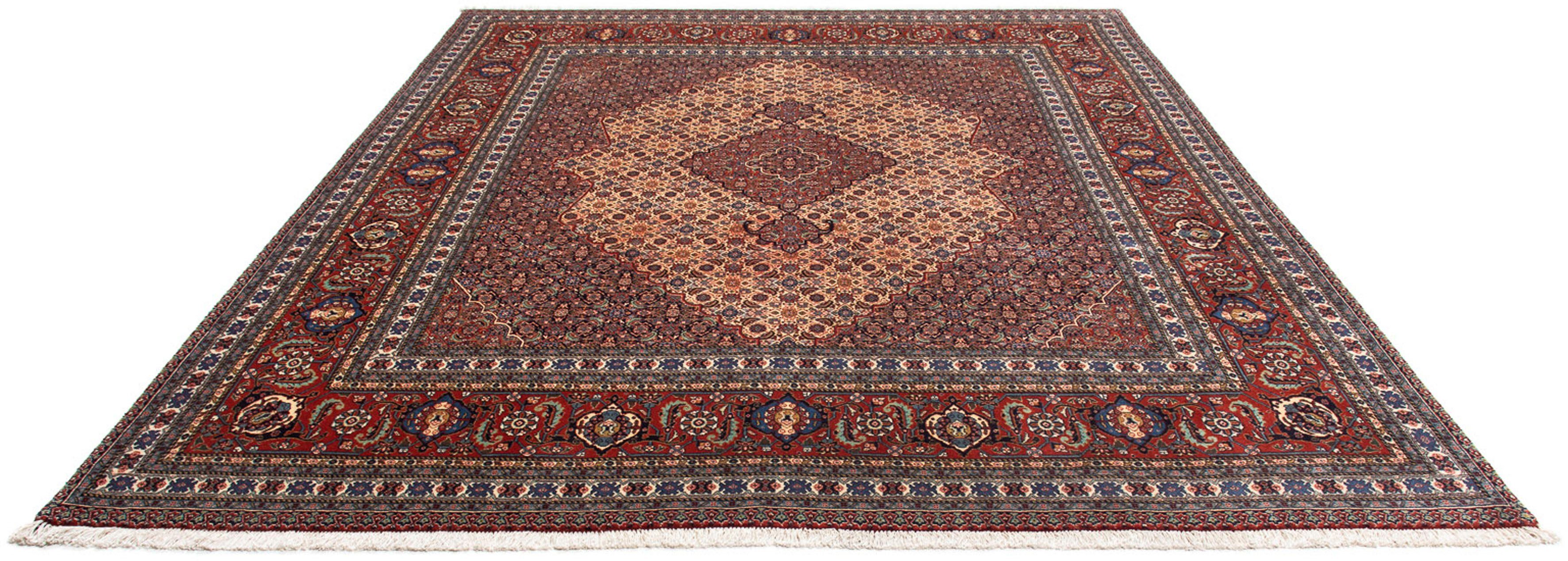 Orientteppich Perser - Nomadic - 343 x 267 cm - braun, morgenland, rechteckig, Höhe: 10 mm, Wohnzimmer, Handgeknüpft, Einzelstück mit Zertifikat