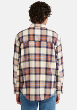 Timberland Karohemd Flannel Overshirt mit einer Brusttasche