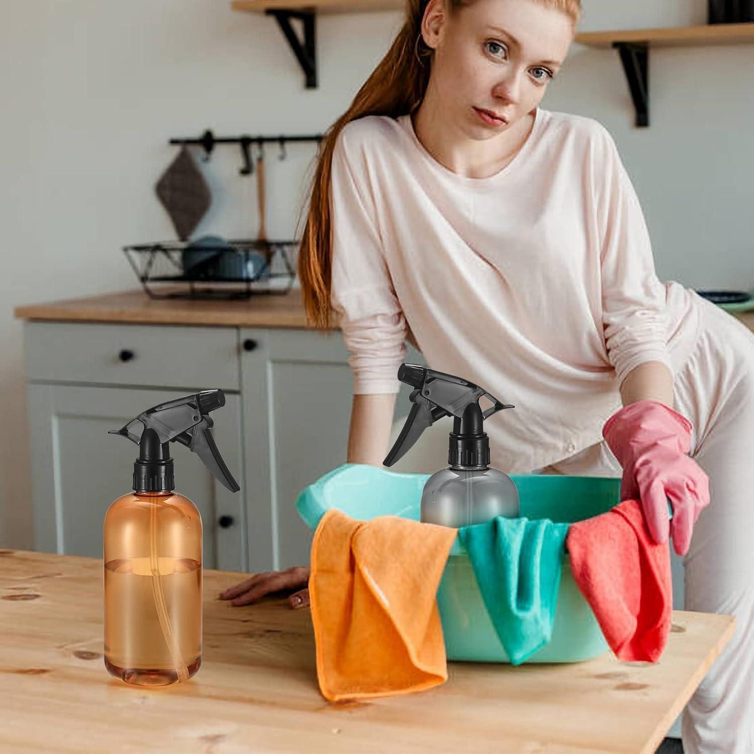 LuxusKollektion Sprühflasche 3er Set Sprühflaschen 500 ml - Leer Pflanzen Haare Kunststoff