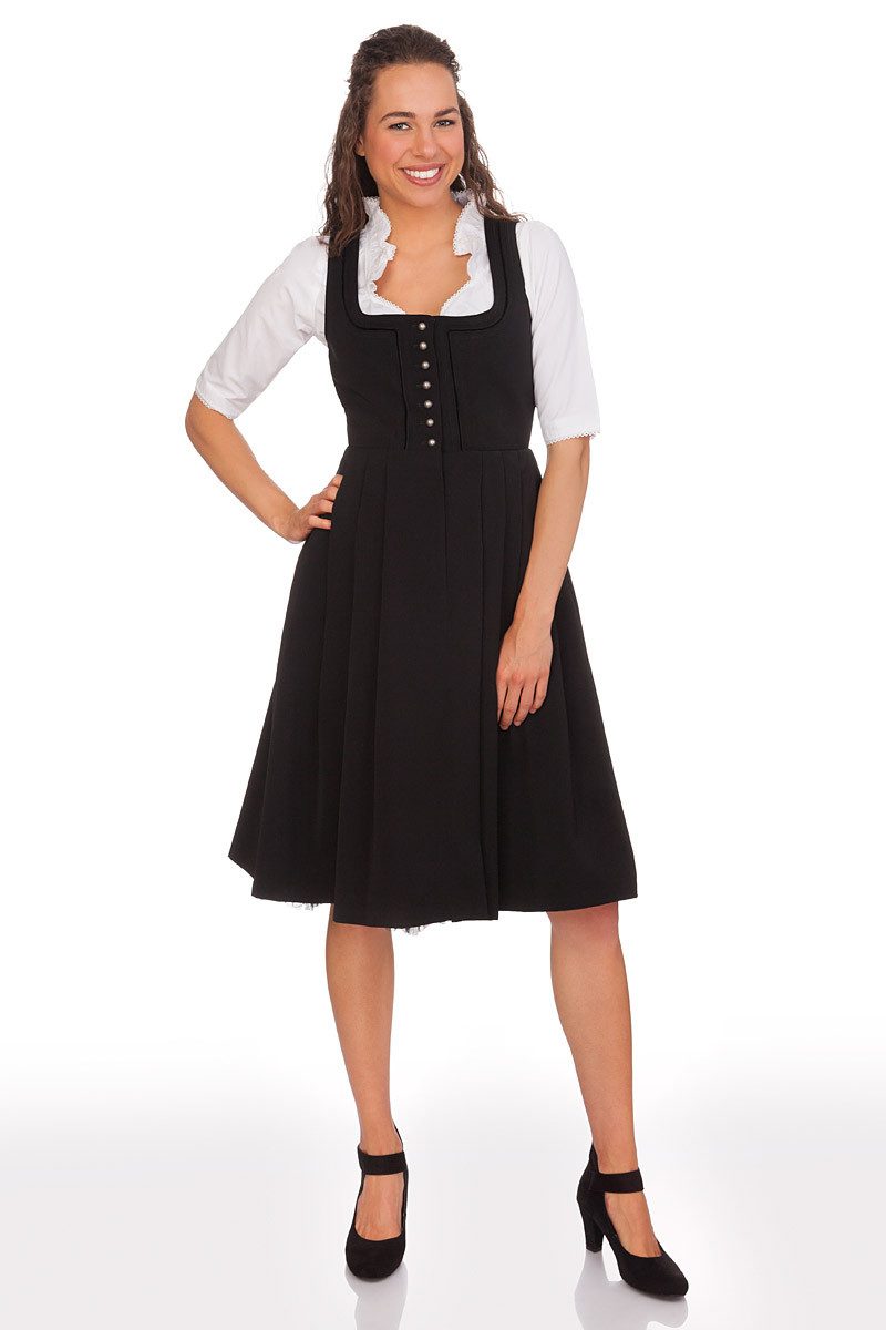 Hammerschmid Dirndl Midi Dirndl 1tlg. - ETRACHSEE - schwarz