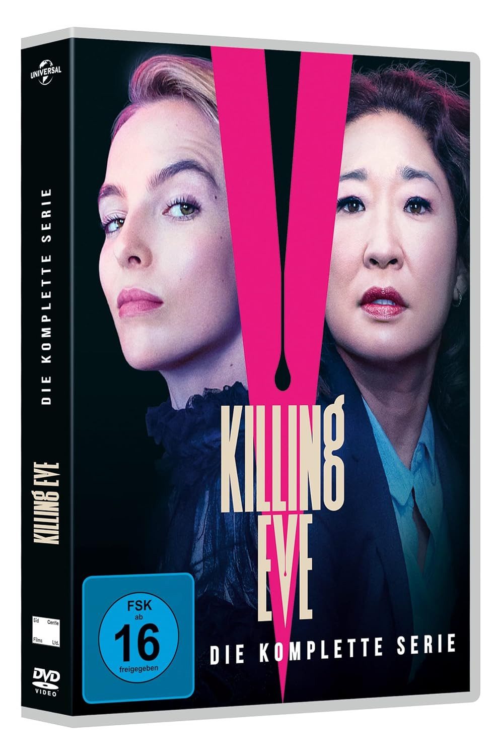 Universal Pictures DVD Killing Eve - Die komplette Serie, (8-St), Alle 4 Staffeln + Bonusmaterial
